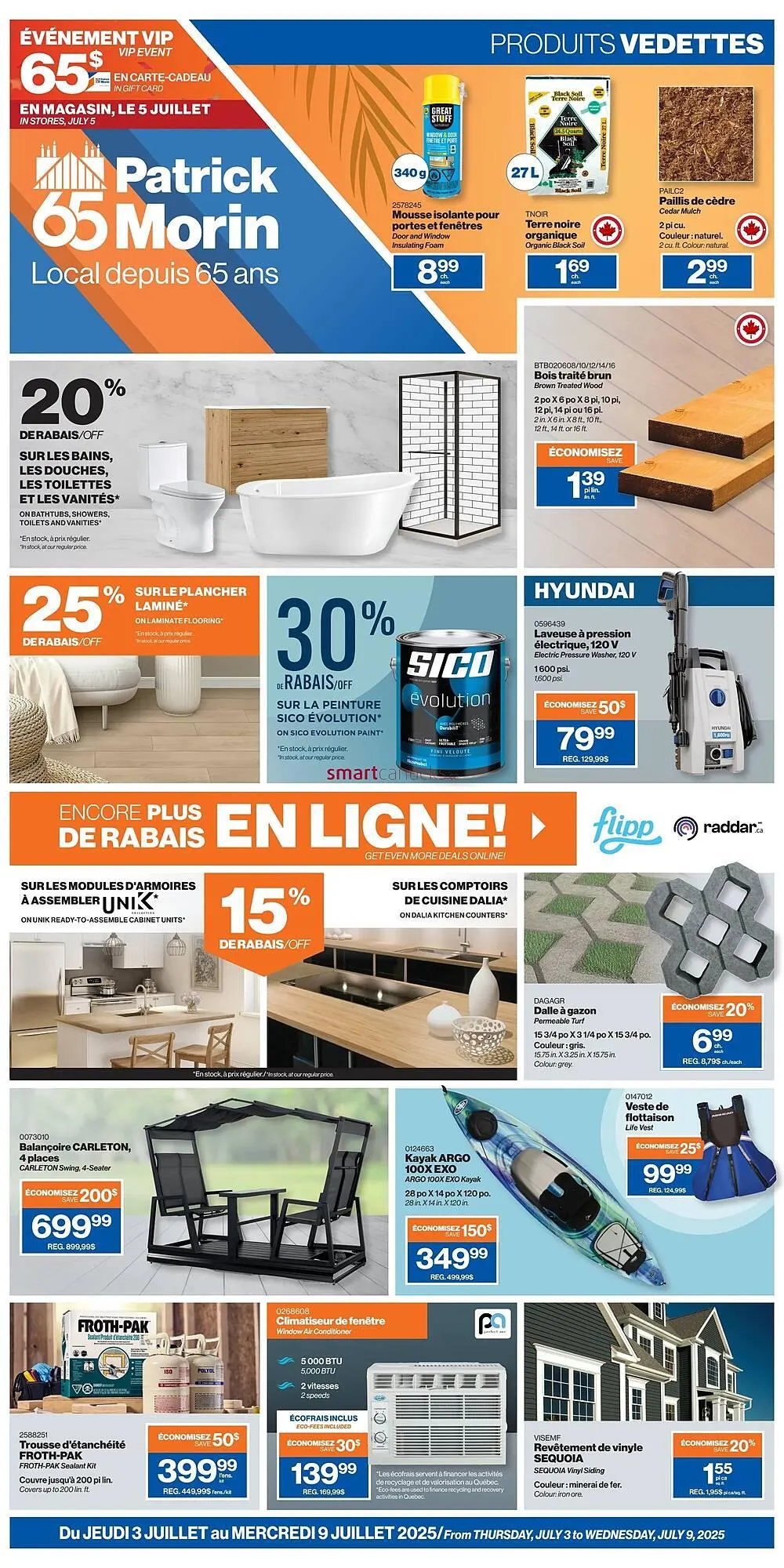 Patrick Morin flyer - 1