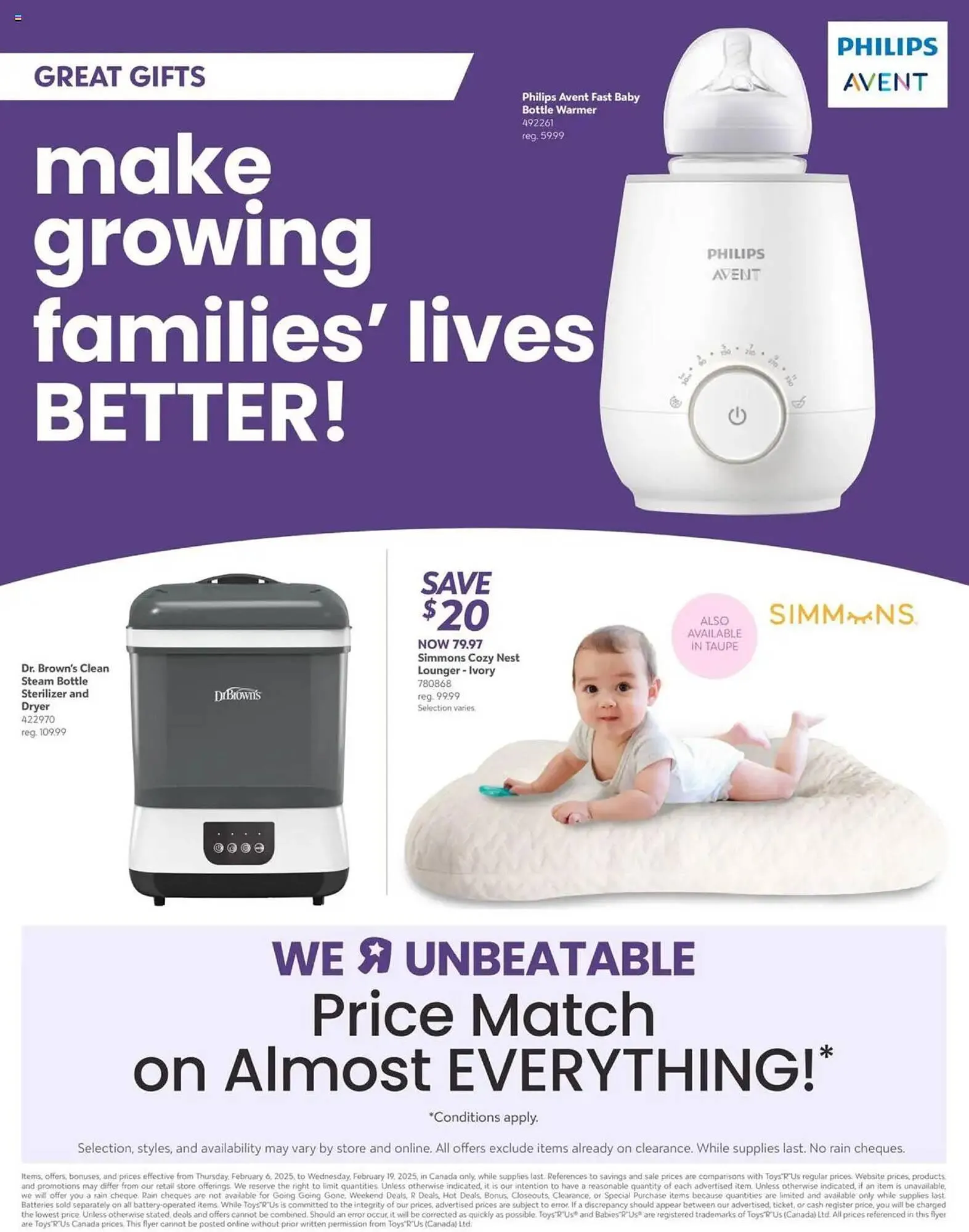 Babies 'R' Us flyer from February 6 to February 19 2025 - flyer page 4