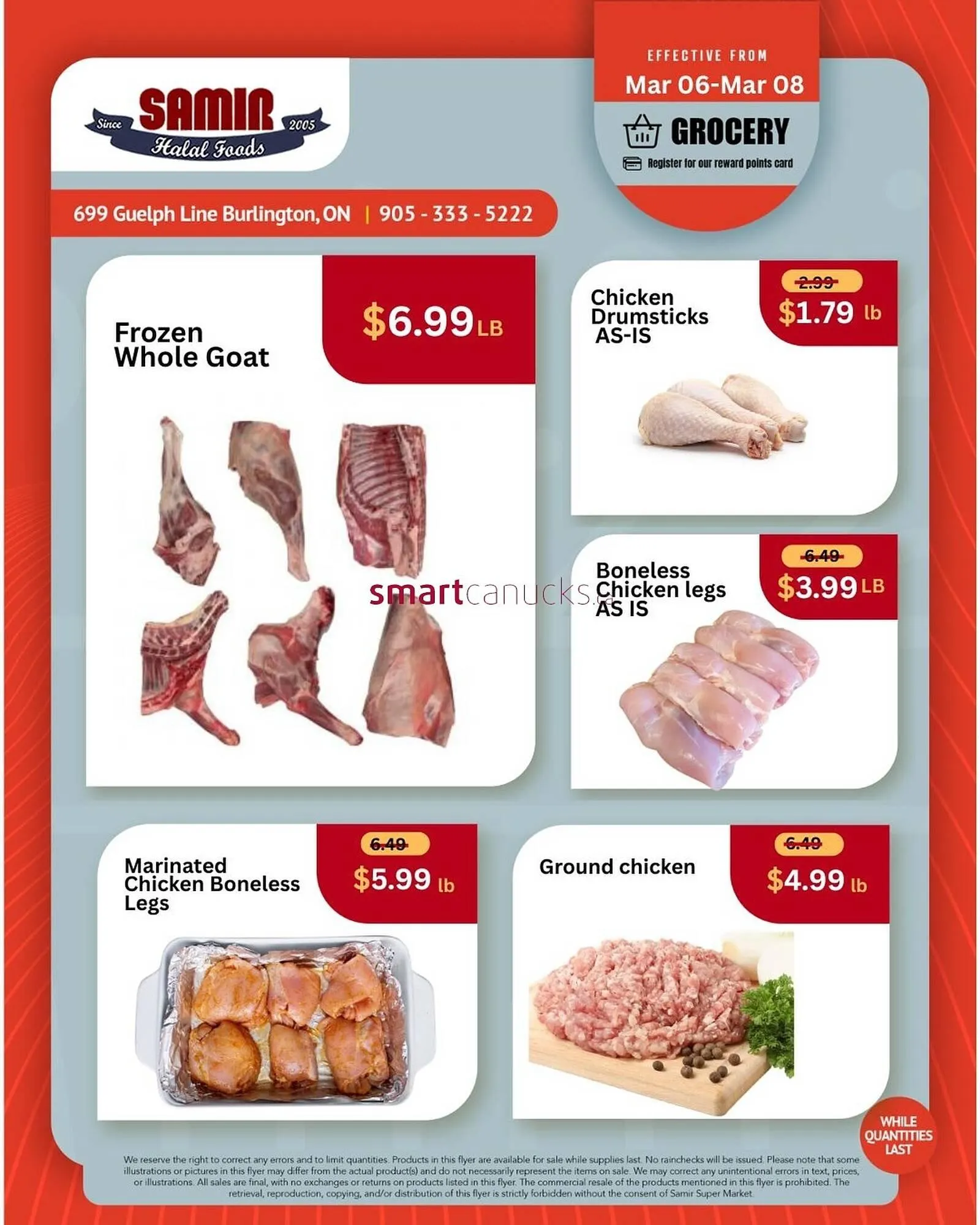 Samir Supermarket flyer from March 6 to March 8 2026 - flyer page 1