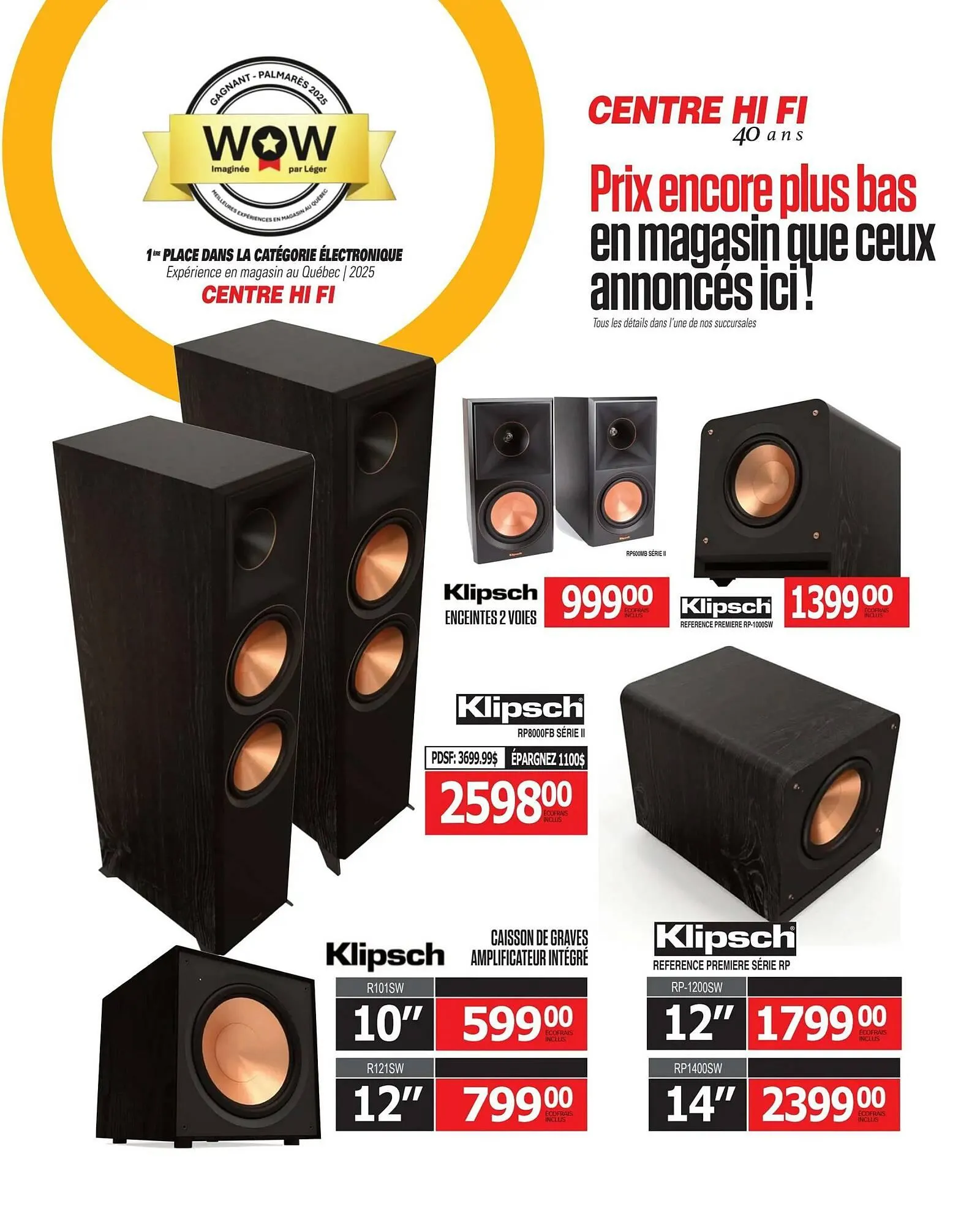 Centre Hi-Fi flyer from September 12 to September 18 2025 - flyer page 52