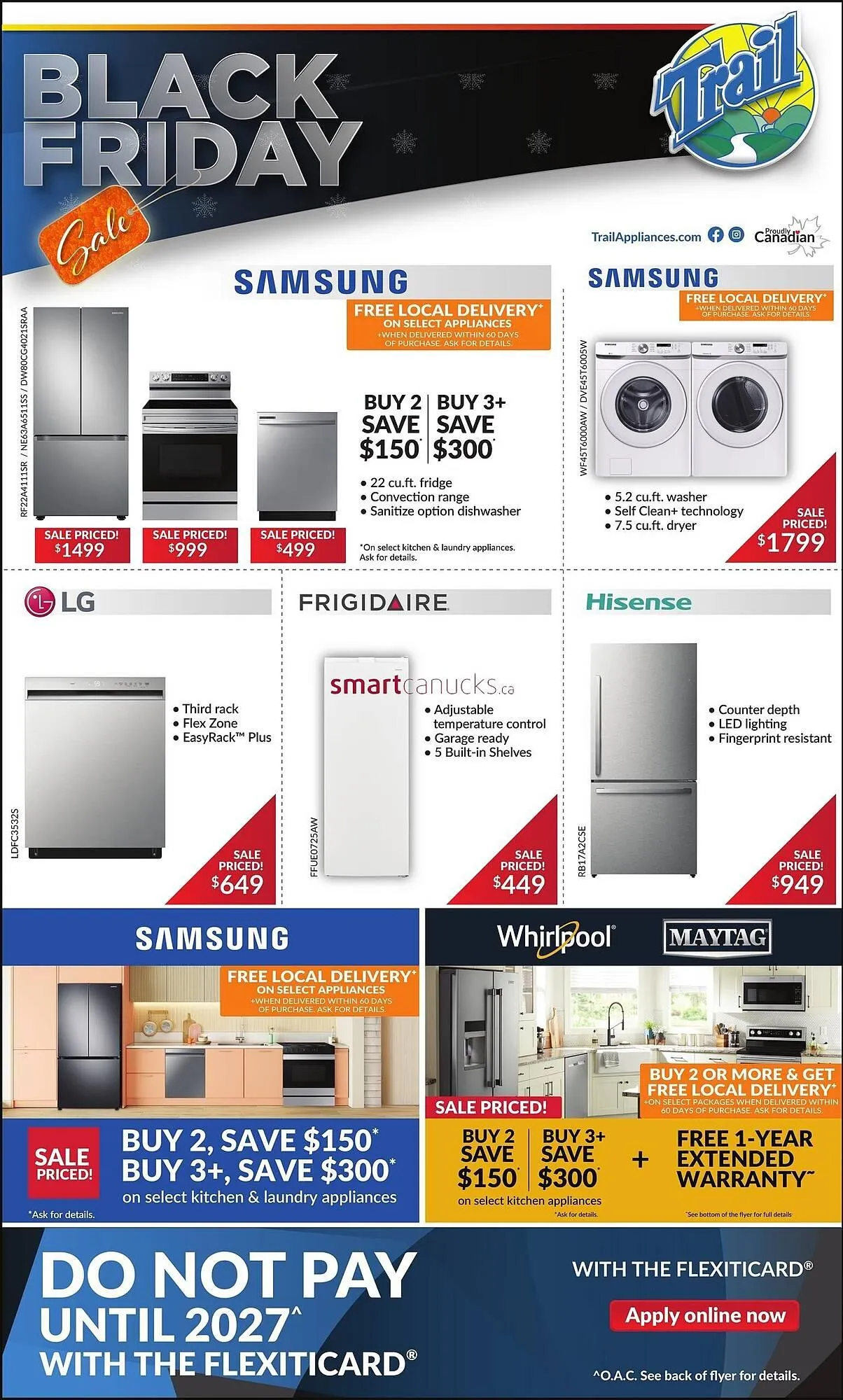 Trail Appliances flyer - 1