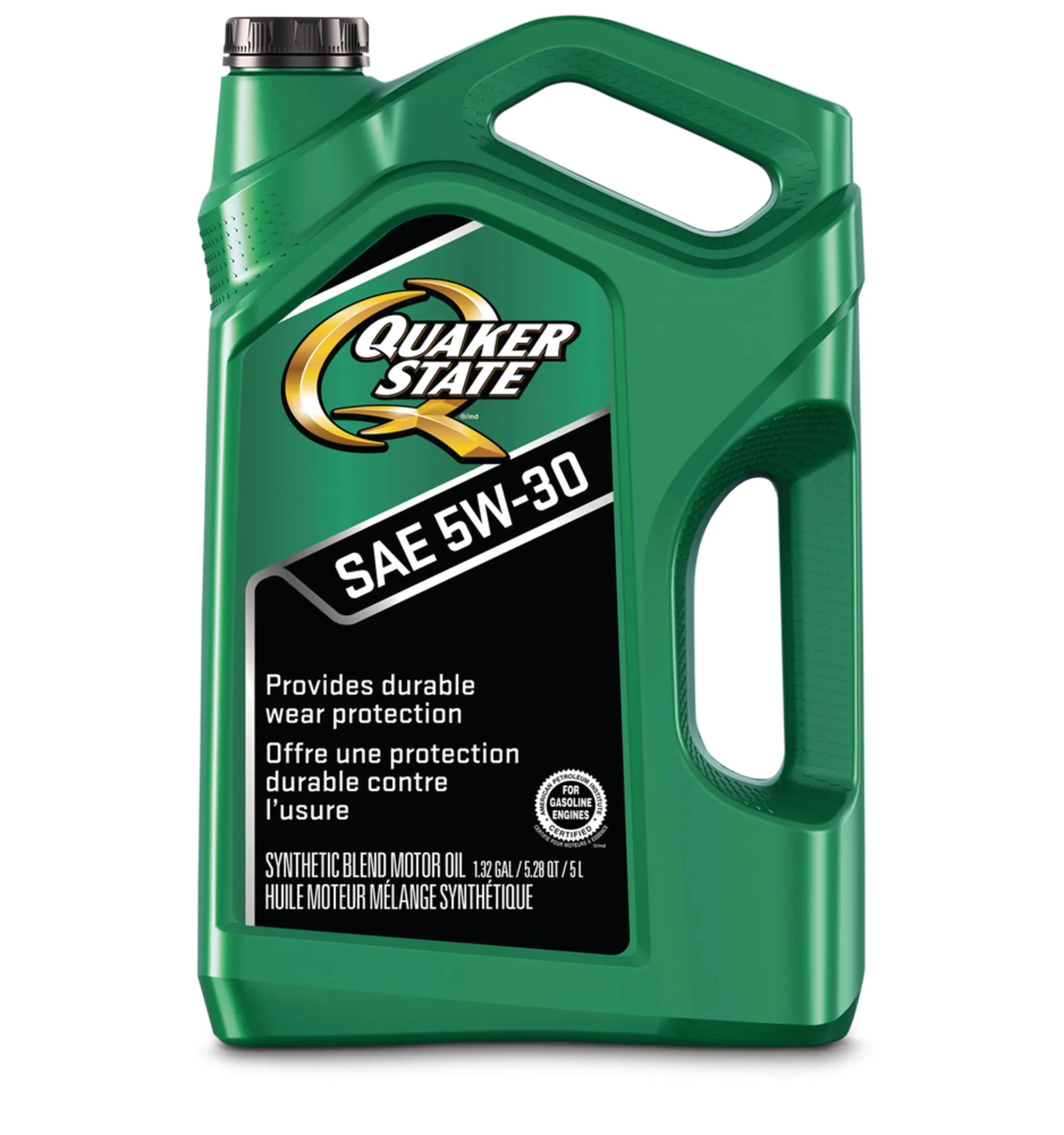Quaker State Semi-Synthetic 5W30 Motor Oil, 5L
