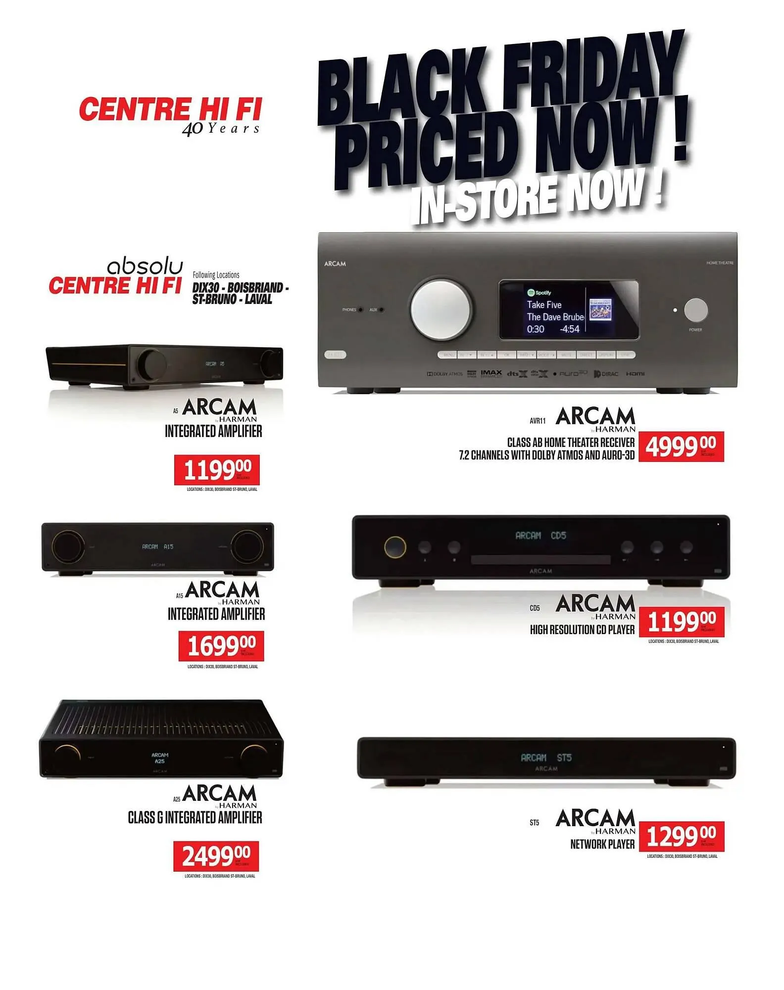 Centre Hi-Fi flyer from October 31 to November 6 2025 - flyer page 42