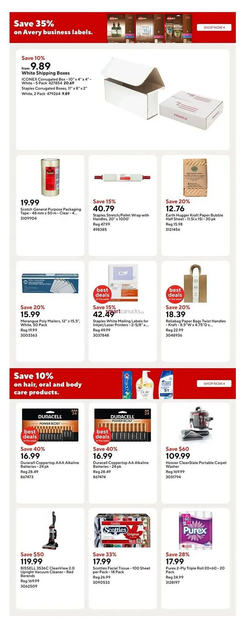 Staples flyer from October 31 to November 6 2025 - flyer page 15