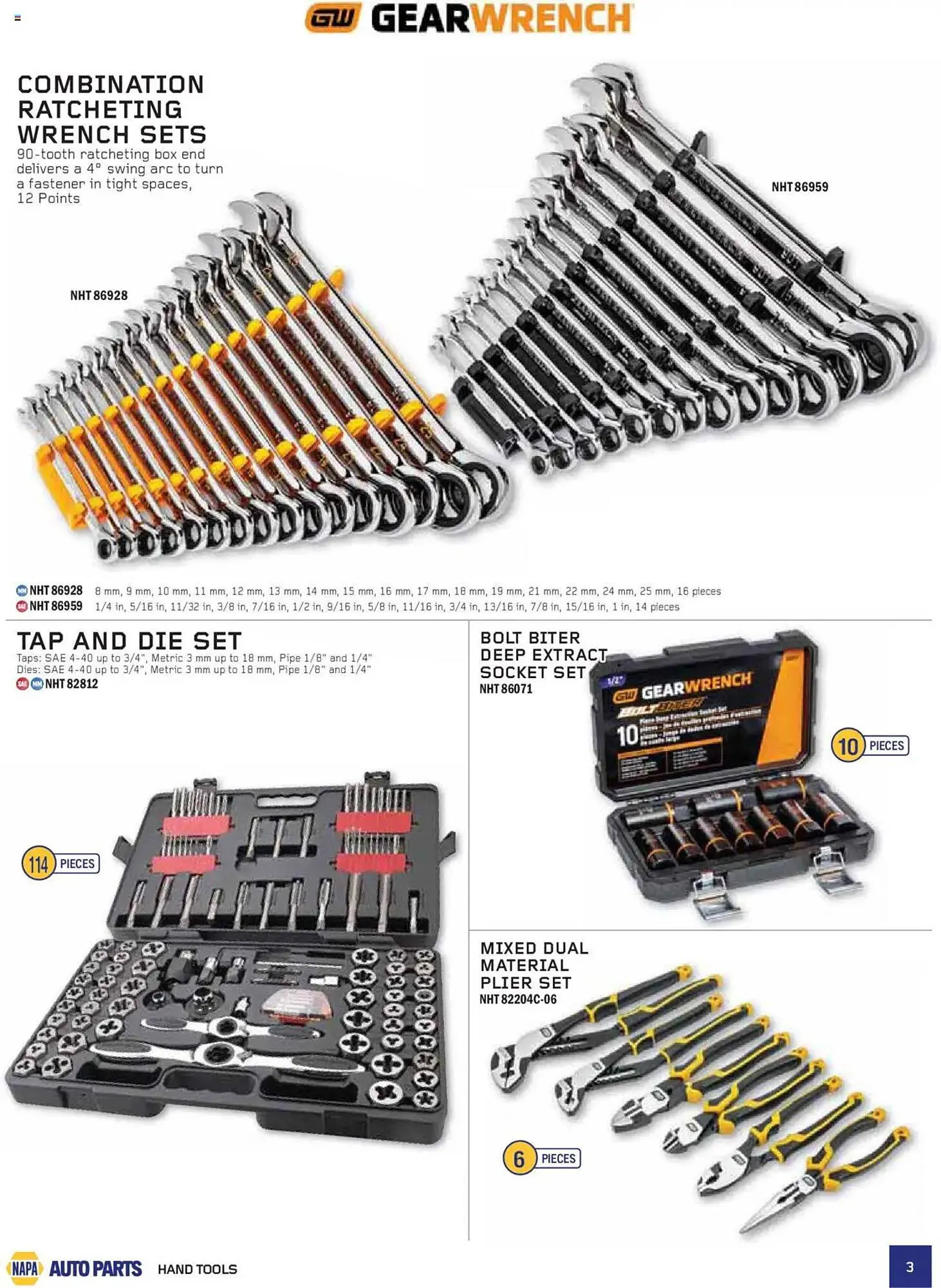 NAPA Auto Parts flyer from July 1 to August 30 2025 - flyer page 3