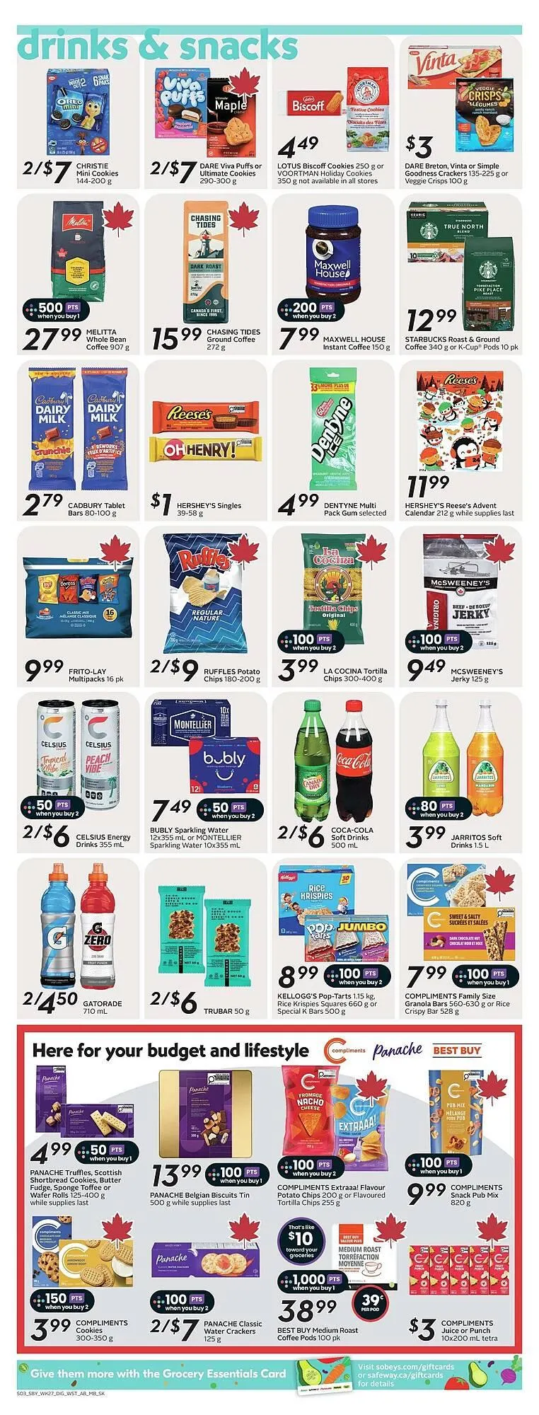 Safeway flyer from October 30 to November 5 2025 - flyer page 11