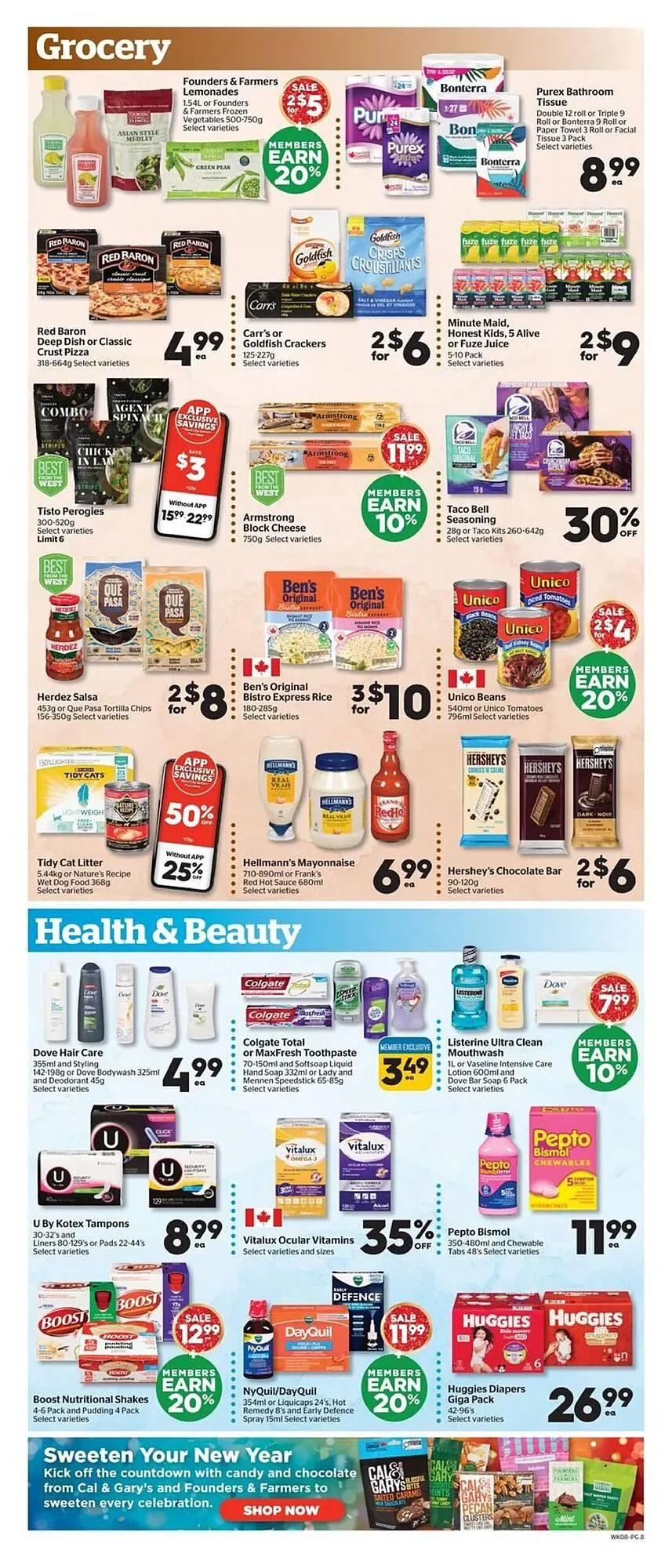 Calgary Co-op flyer from December 27 to January 1 2026 - flyer page 8