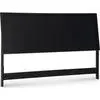 Danziar Panel Headboard - Black