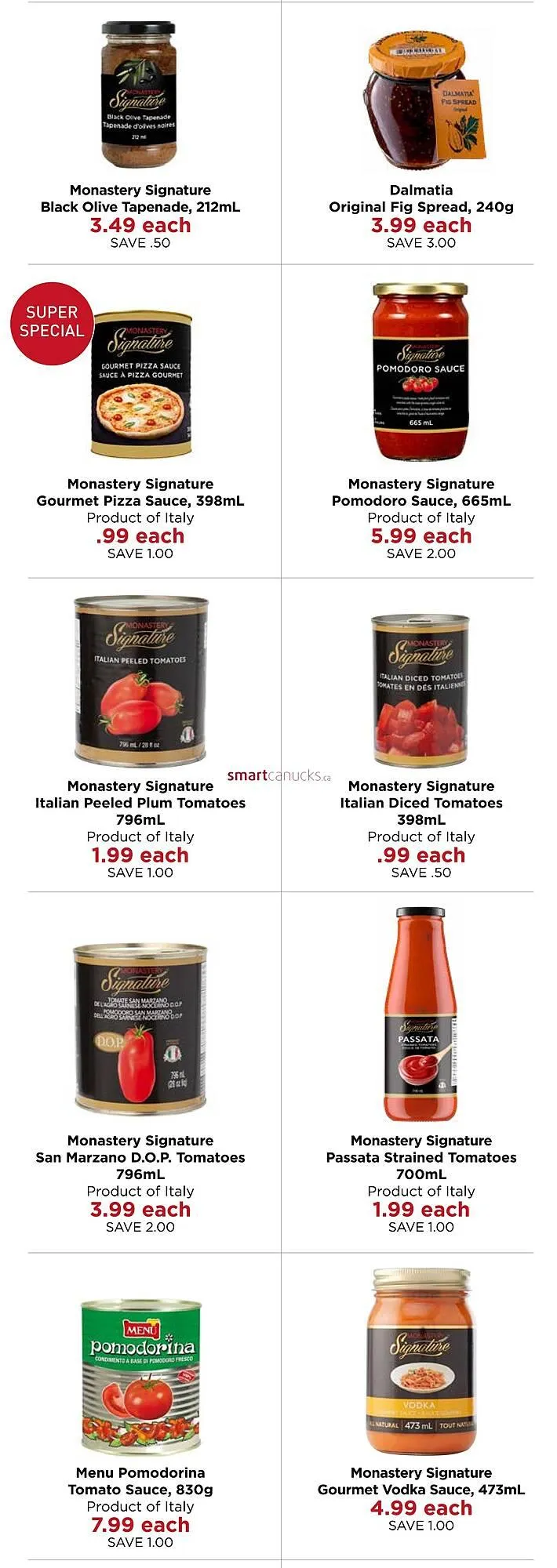 Monastery Bakery flyer from January 1 to January 14 2026 - flyer page 4