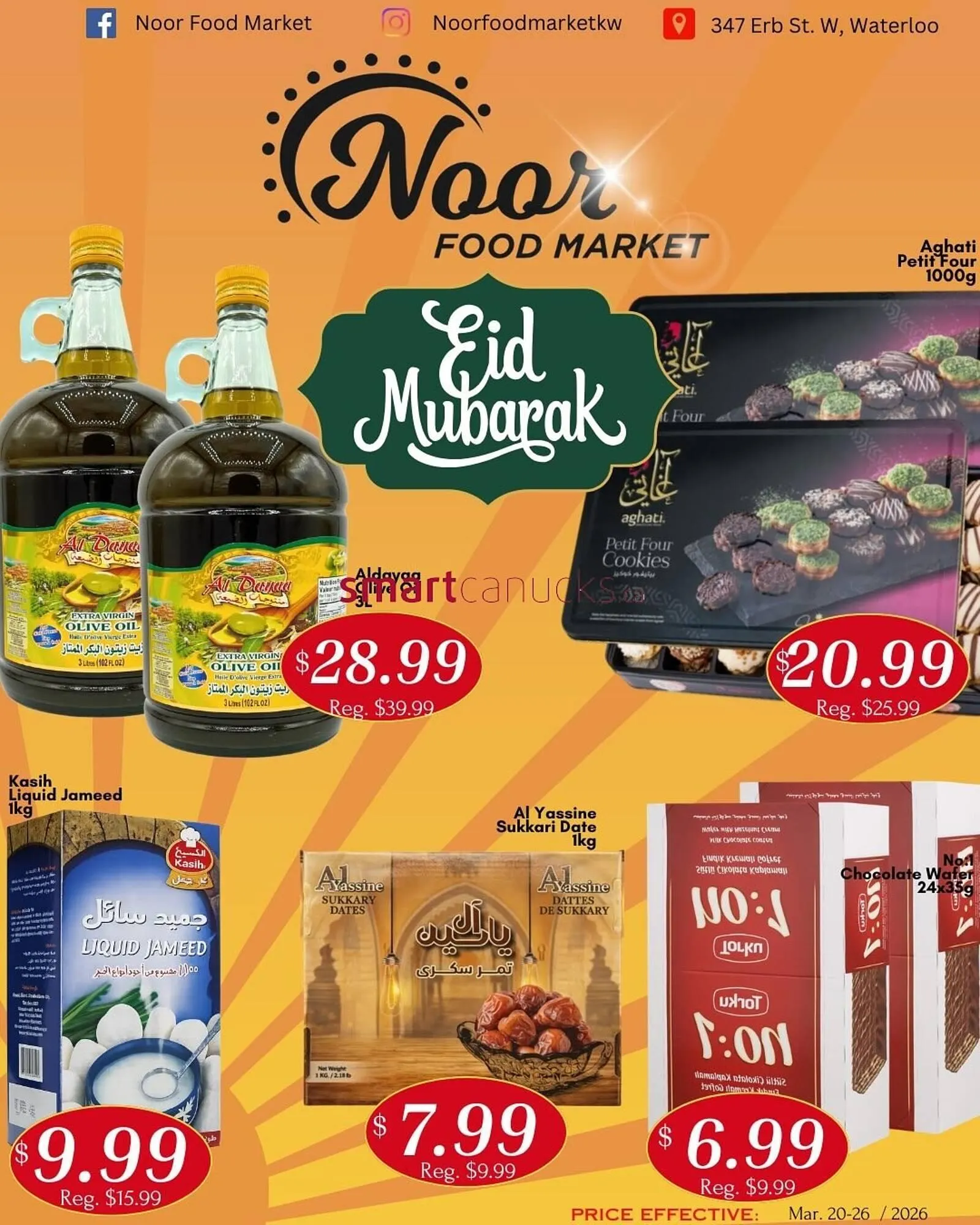 Noor Food Market flyer from March 20 to March 26 2026 - flyer page 1