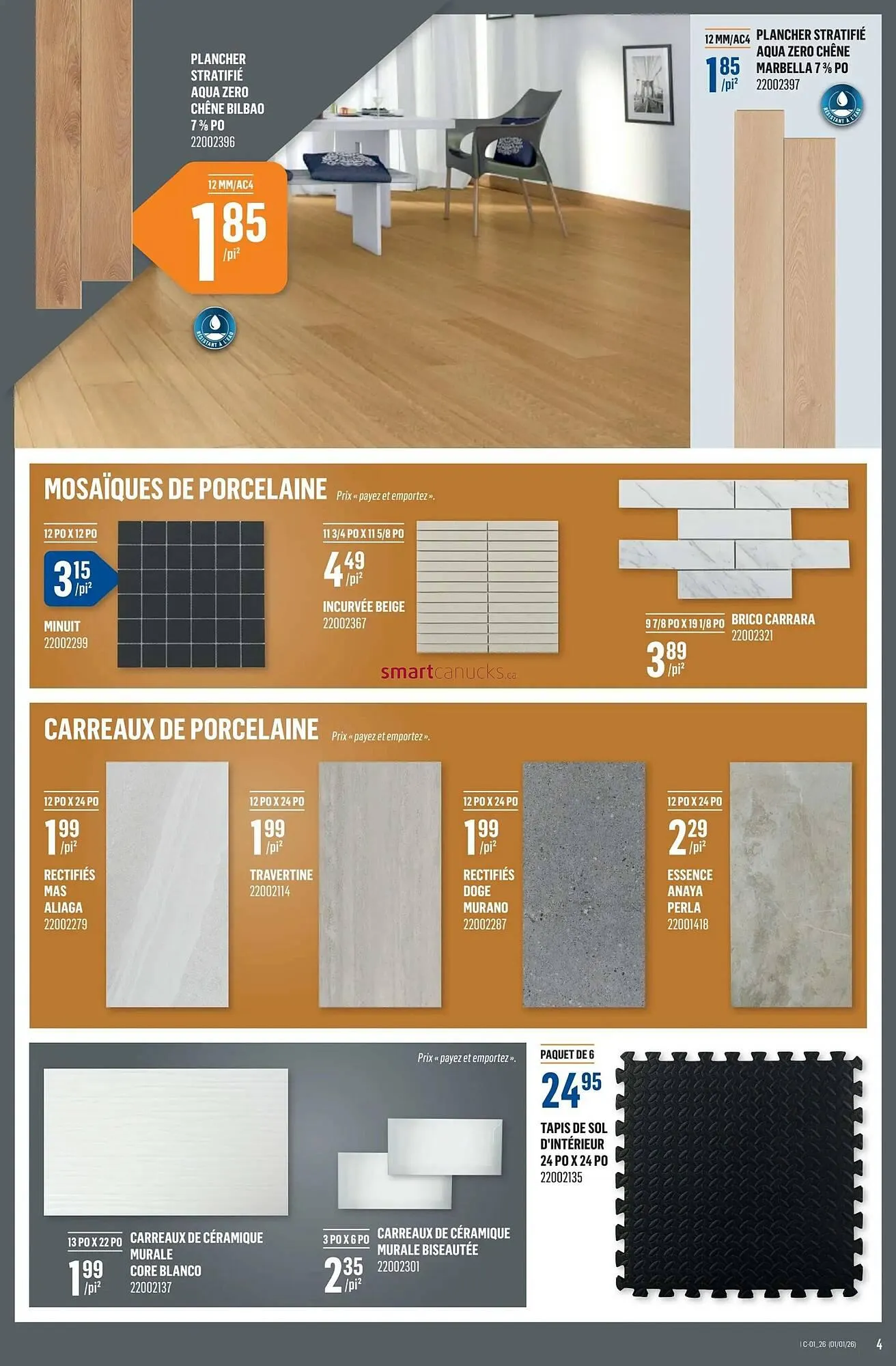 Canac flyer from January 1 to January 7 2026 - flyer page 4