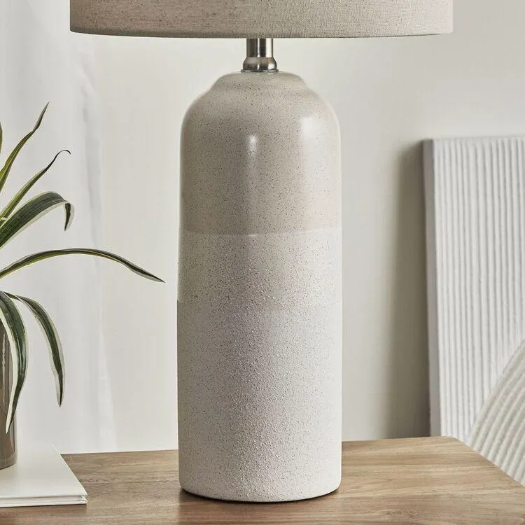 Cooper & Co Clayton Ceramic Table Lamp Cream 33 cm