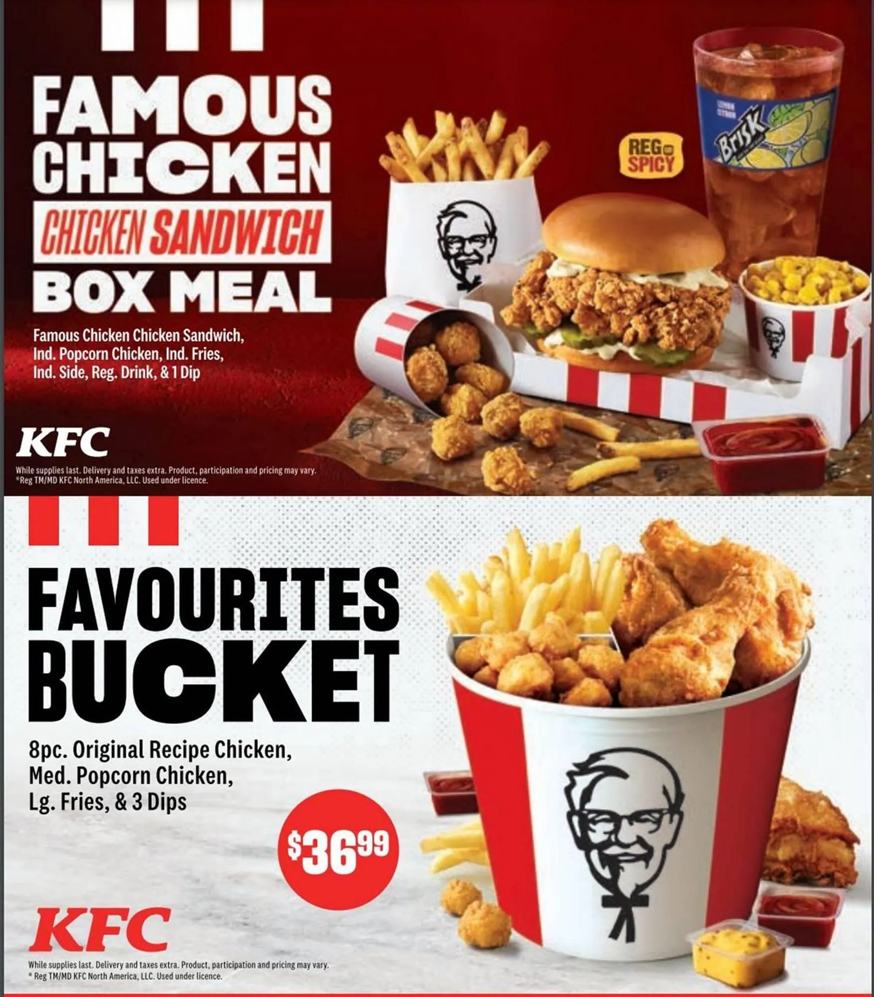 KFC flyer - 1