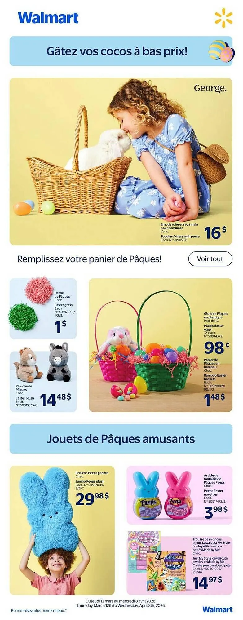 Walmart flyer from March 19 to March 25 2026 - flyer page 8