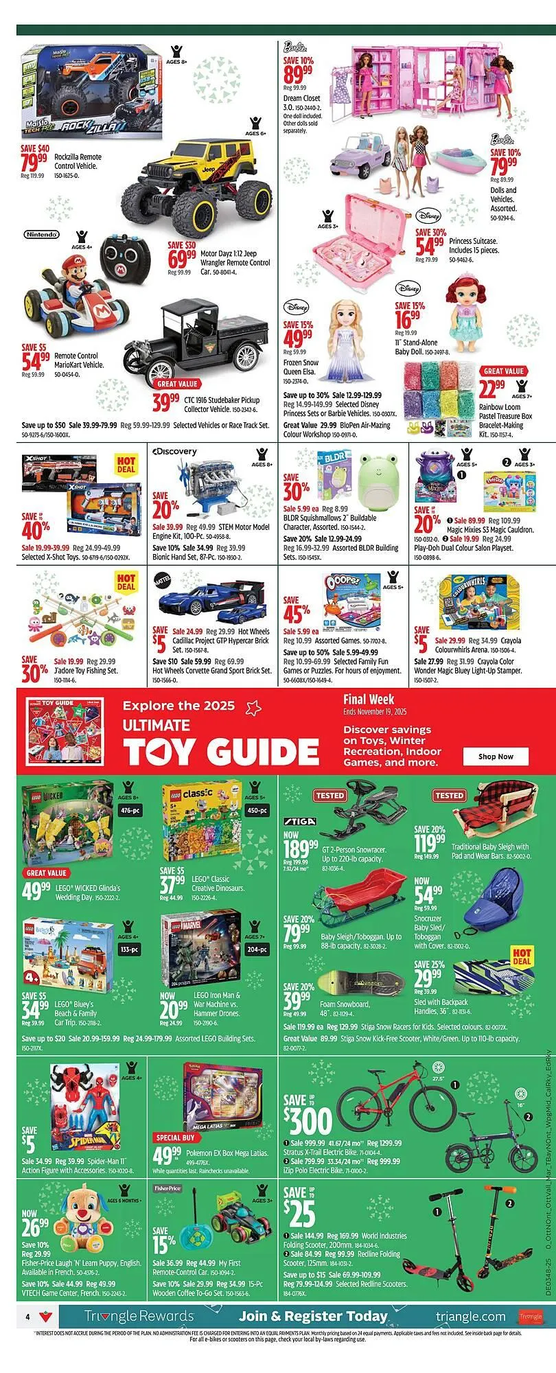Canadian Tire flyer from November 20 to November 26 2025 - flyer page 8