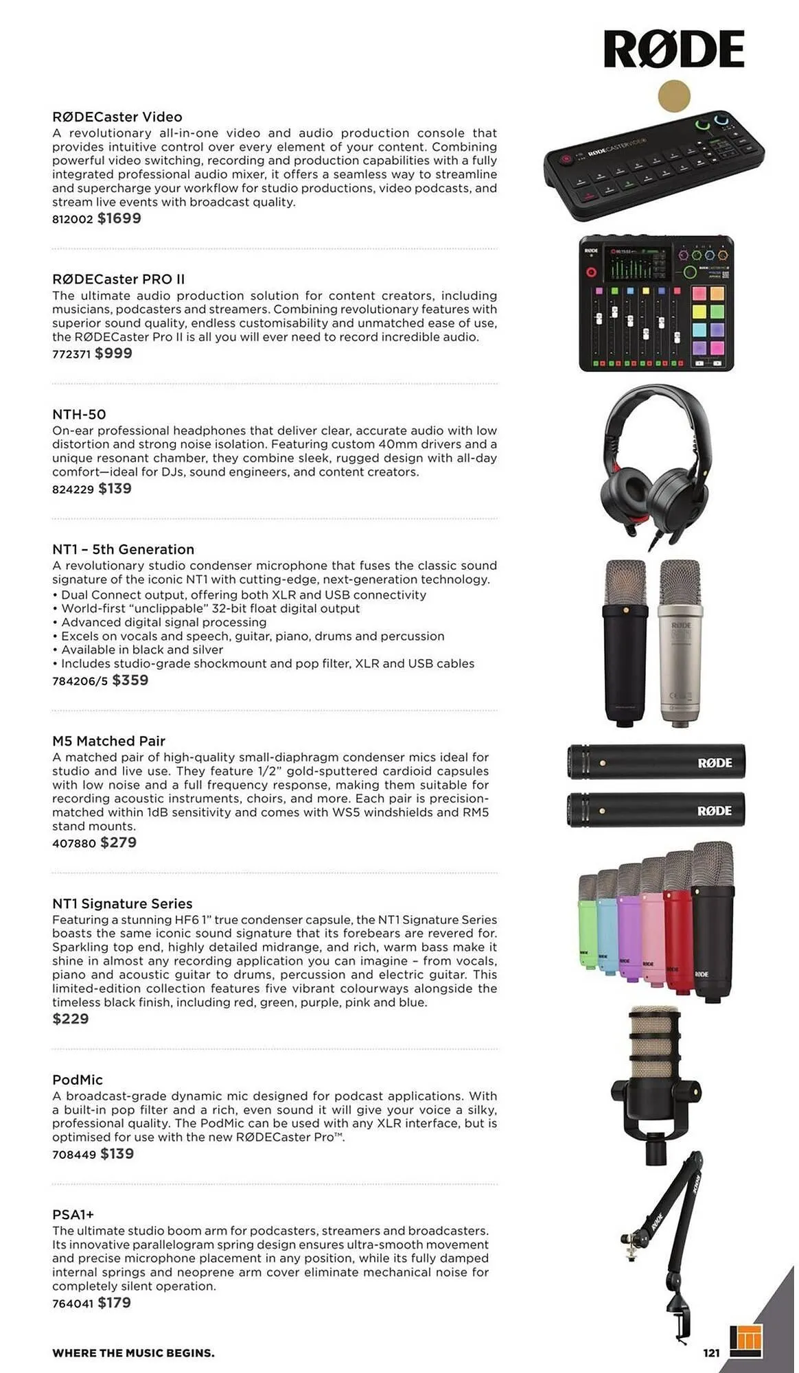 Long & McQuade flyer from October 9 to October 31 2025 - flyer page 121