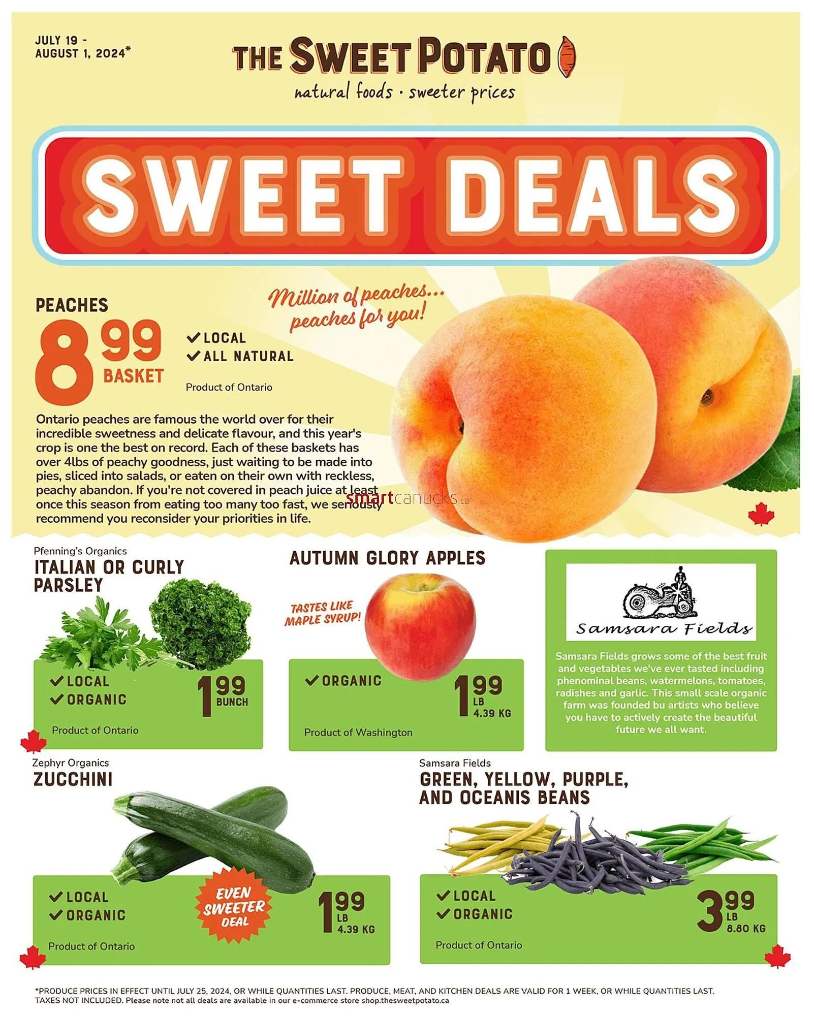 The Sweet Potato flyer from July 18 to July 24 2024 - flyer page 1
