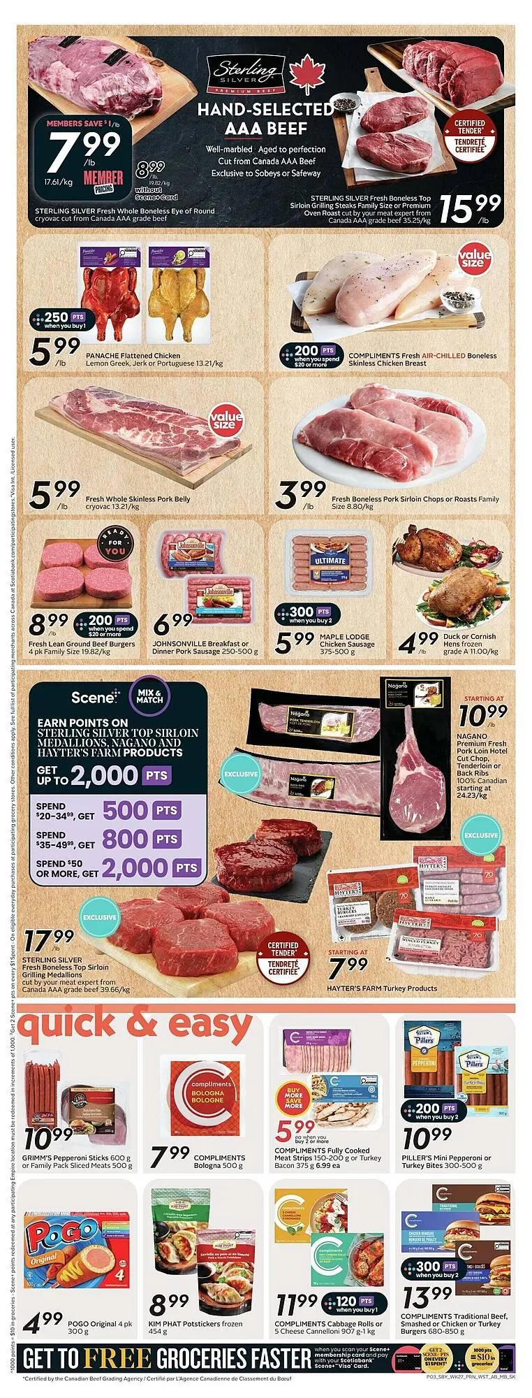 Safeway flyer from October 30 to November 5 2025 - flyer page 6