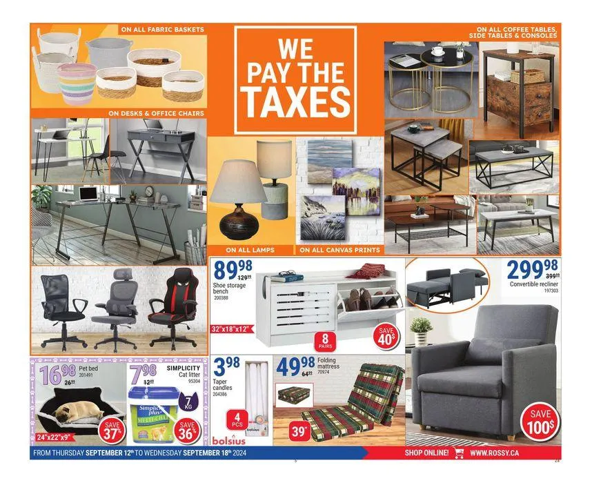 Top offers for all bargain hunters from September 12 to September 18 2024 - flyer page 5