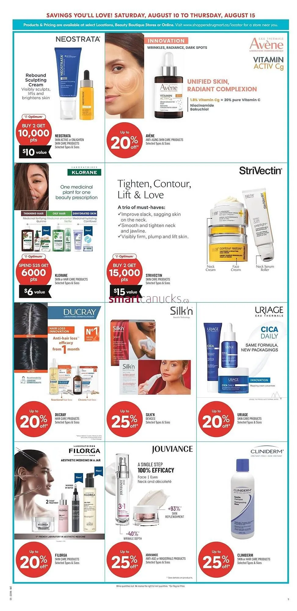 Shoppers Drug Mart flyer from August 8 to August 14 2024 - flyer page 16