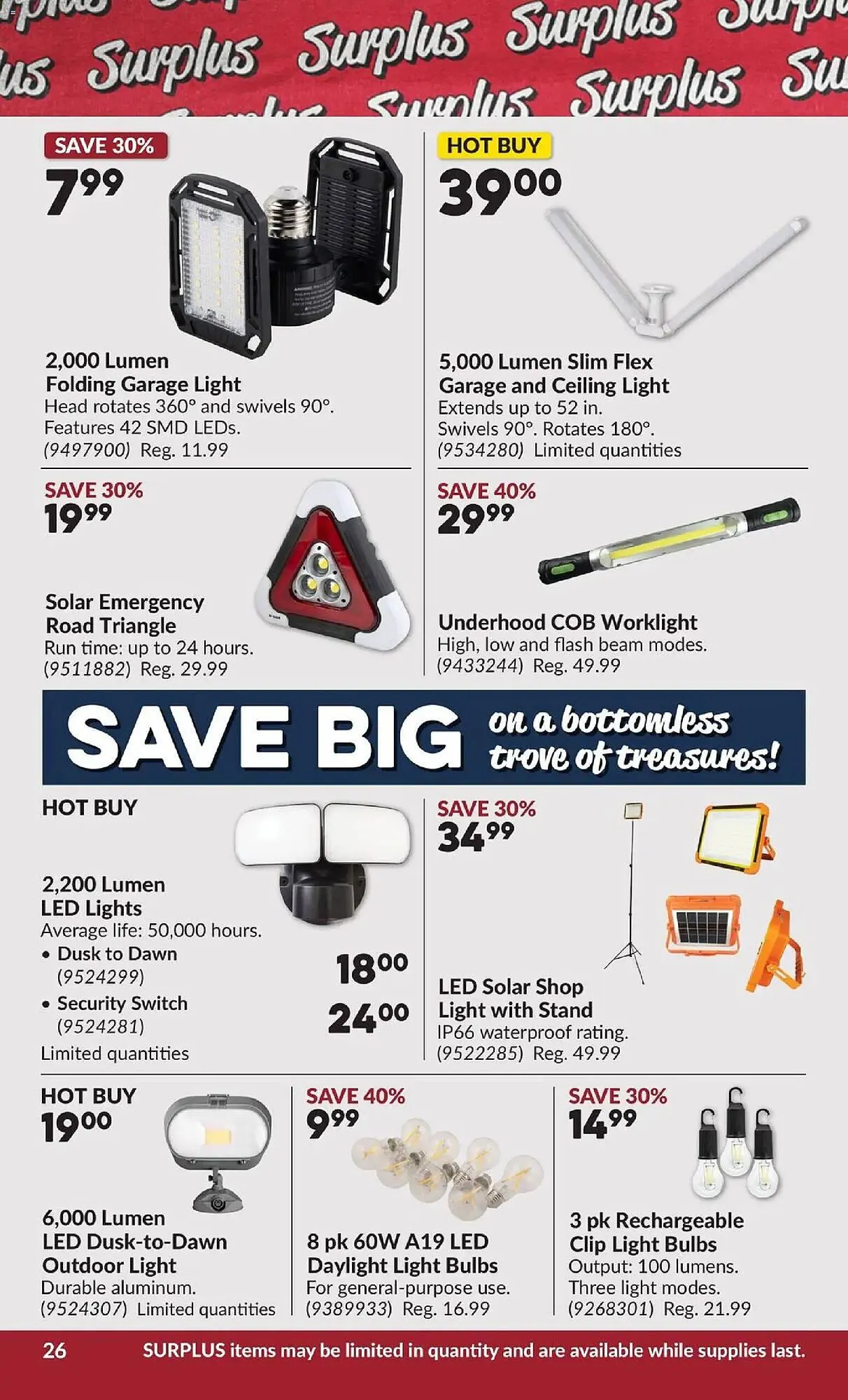 Princess Auto flyer from January 13 to January 25 2026 - flyer page 32