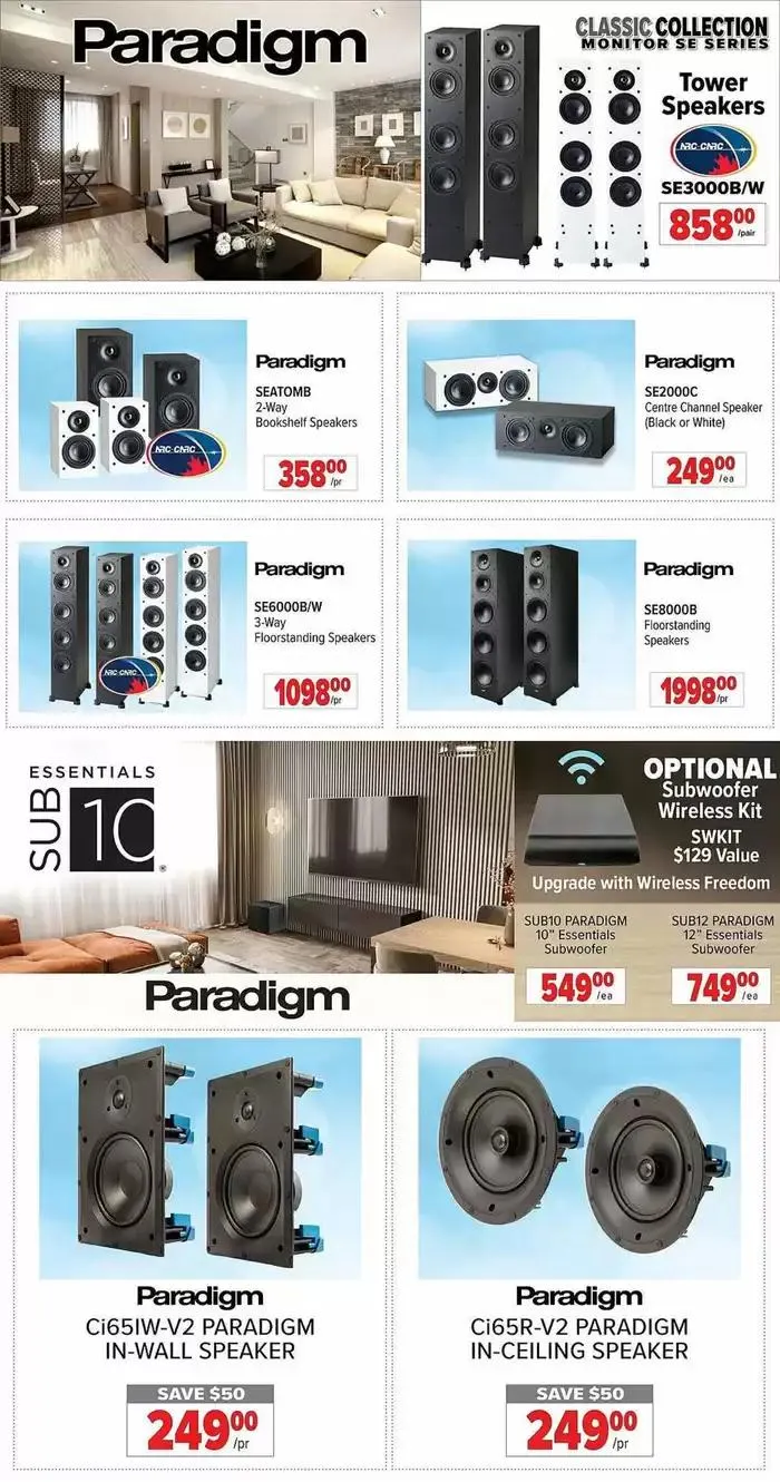 2001 Audio Video weekly flyer from January 31 to February 7 2025 - flyer page 13