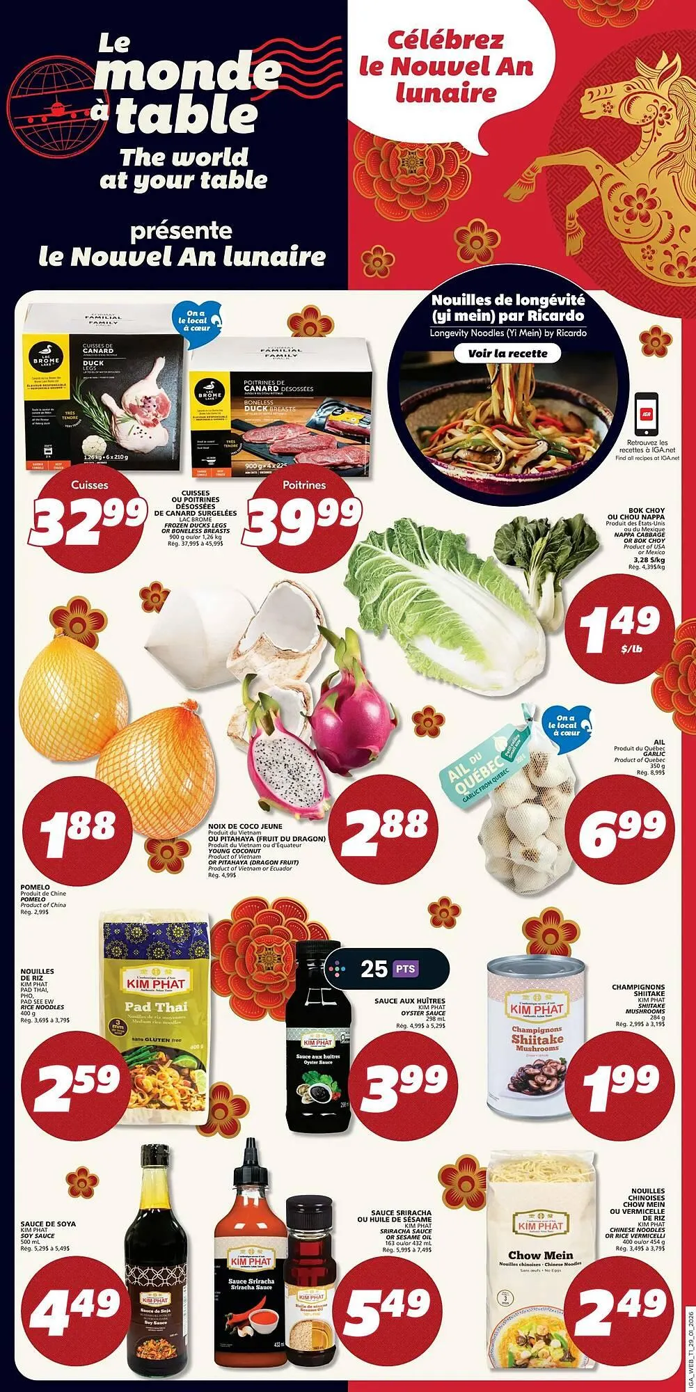 IGA flyer from January 29 to February 4 2026 - flyer page 13