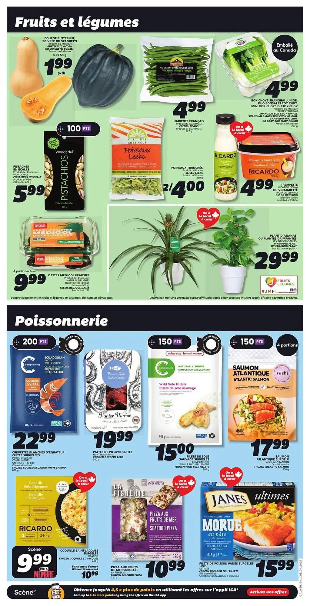 IGA flyer from April 3 to April 9 2025 - flyer page 4