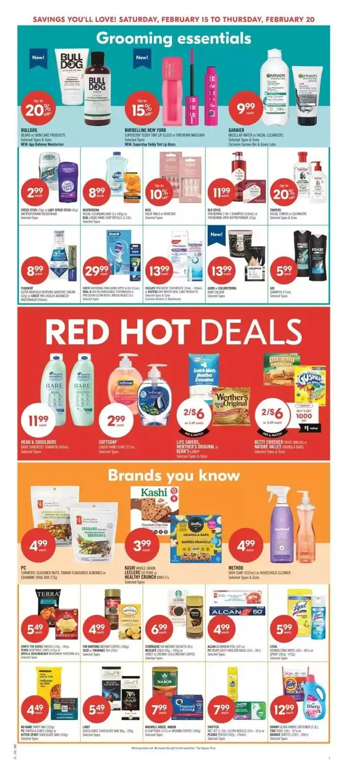 Exclusive deals and bargains from February 15 to February 20 2025 - flyer page 7