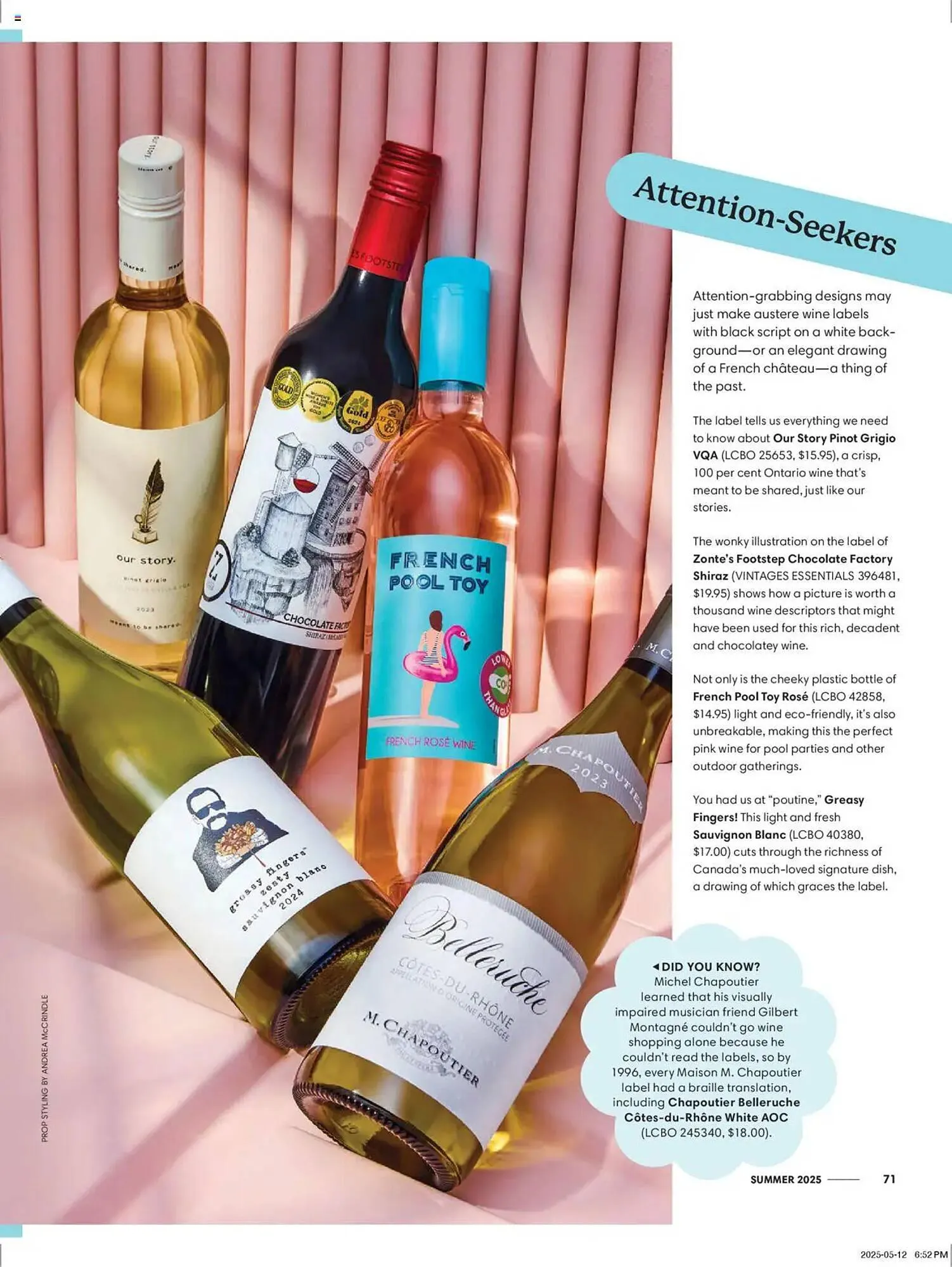 LCBO flyer from July 1 to September 1 2025 - flyer page 73