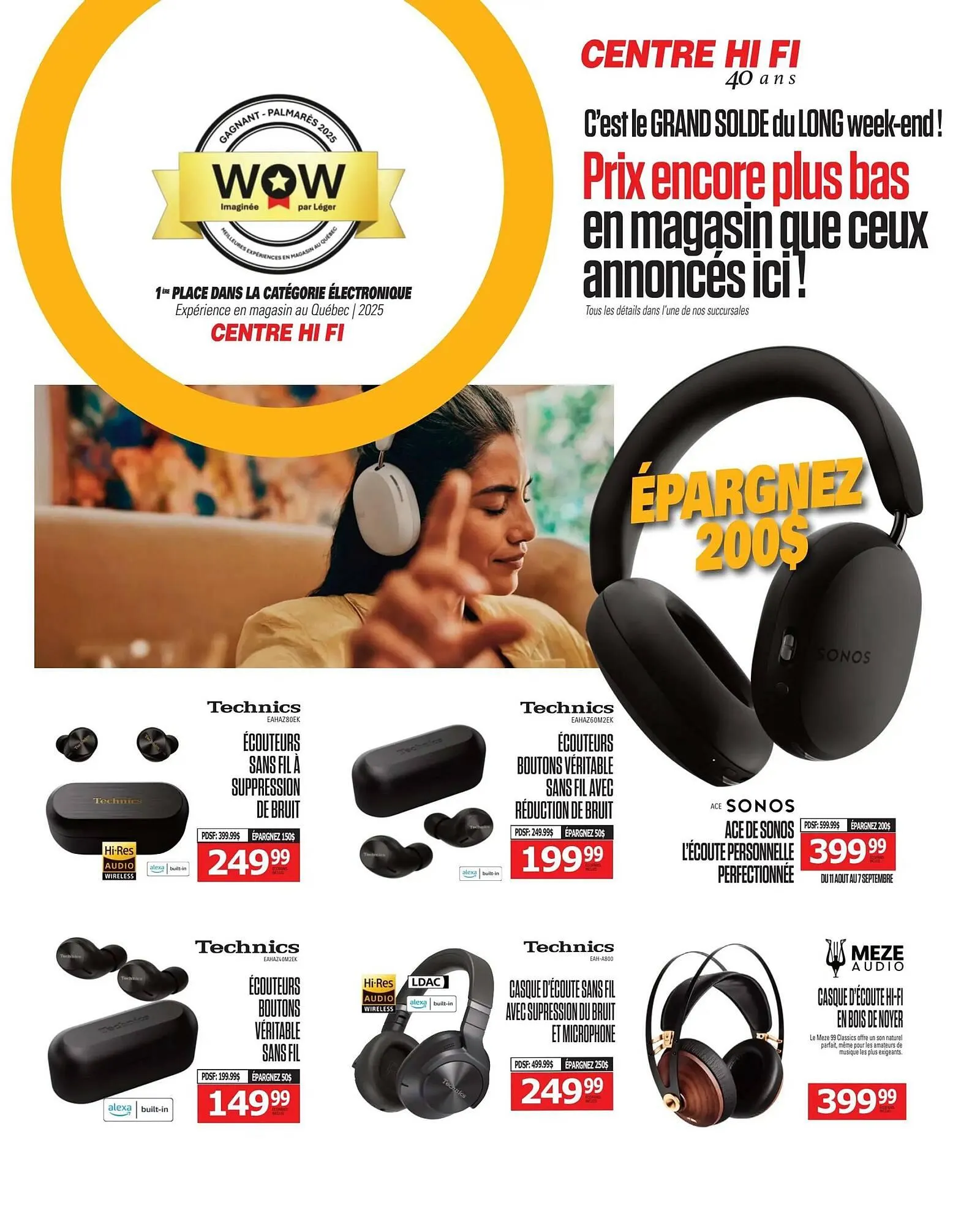 Centre Hi-Fi flyer from August 29 to September 4 2025 - flyer page 10