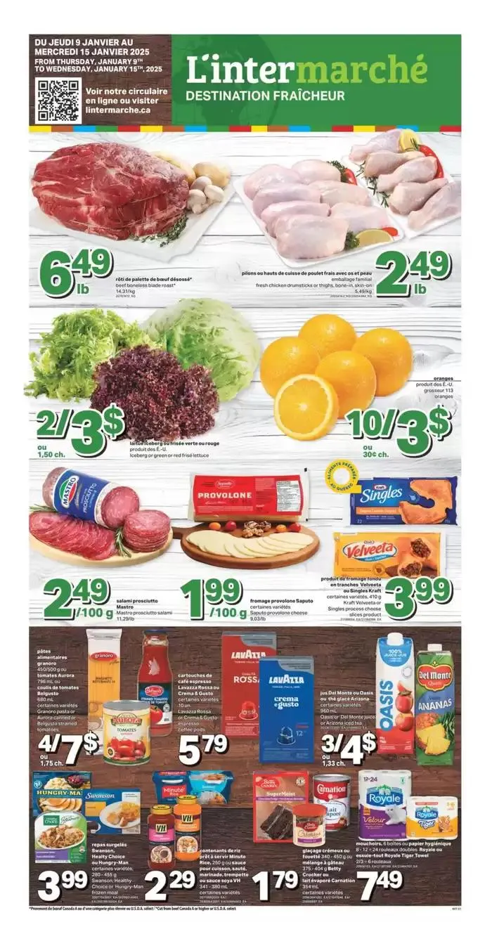 Discover attractive offers from January 9 to January 15 2025 - flyer page 1