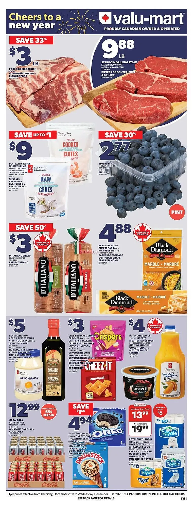 Valu-mart flyer from December 25 to December 31 2025 - flyer page 3