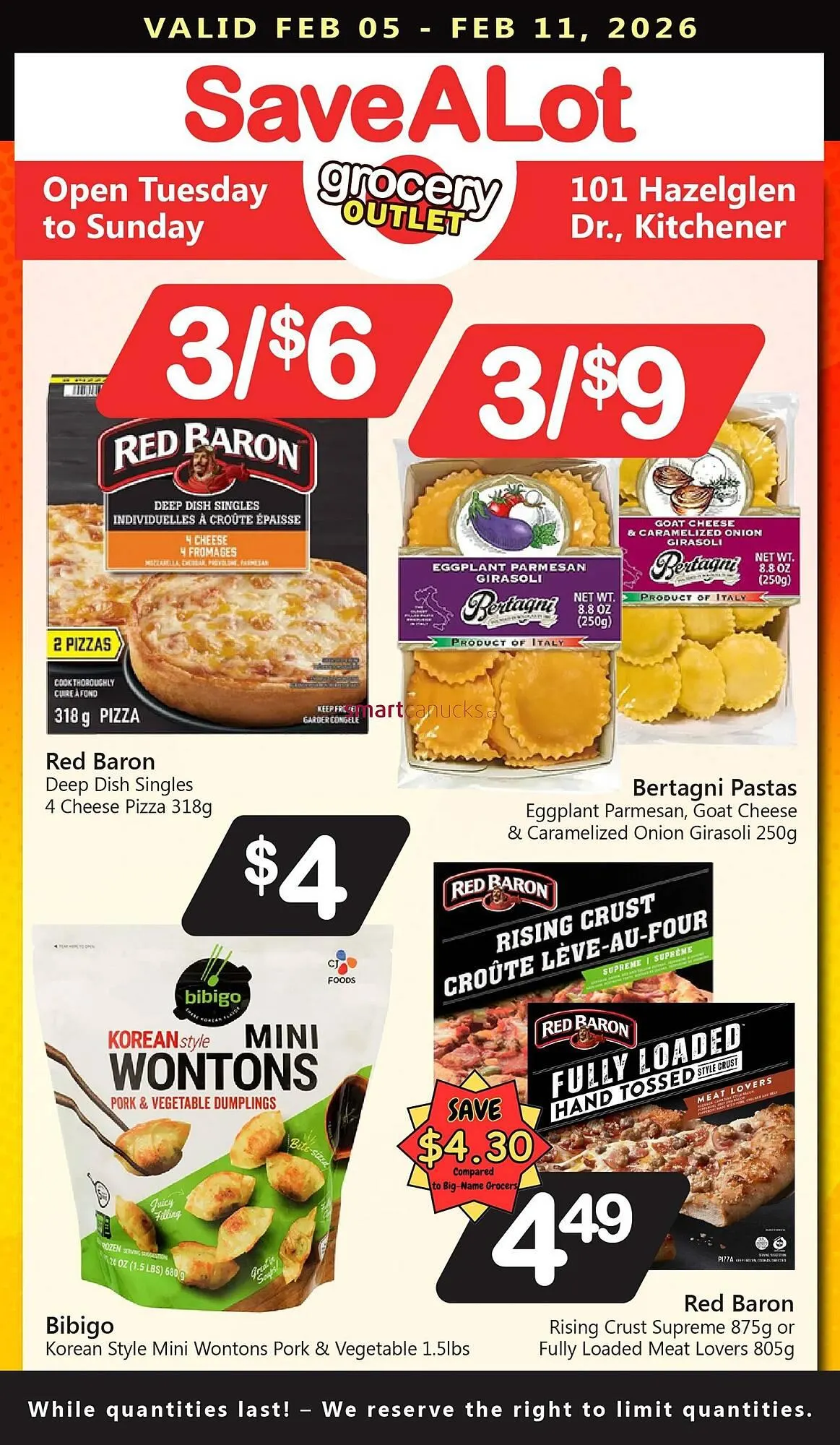 Save on Foods flyer from February 5 to February 11 2026 - flyer page 1