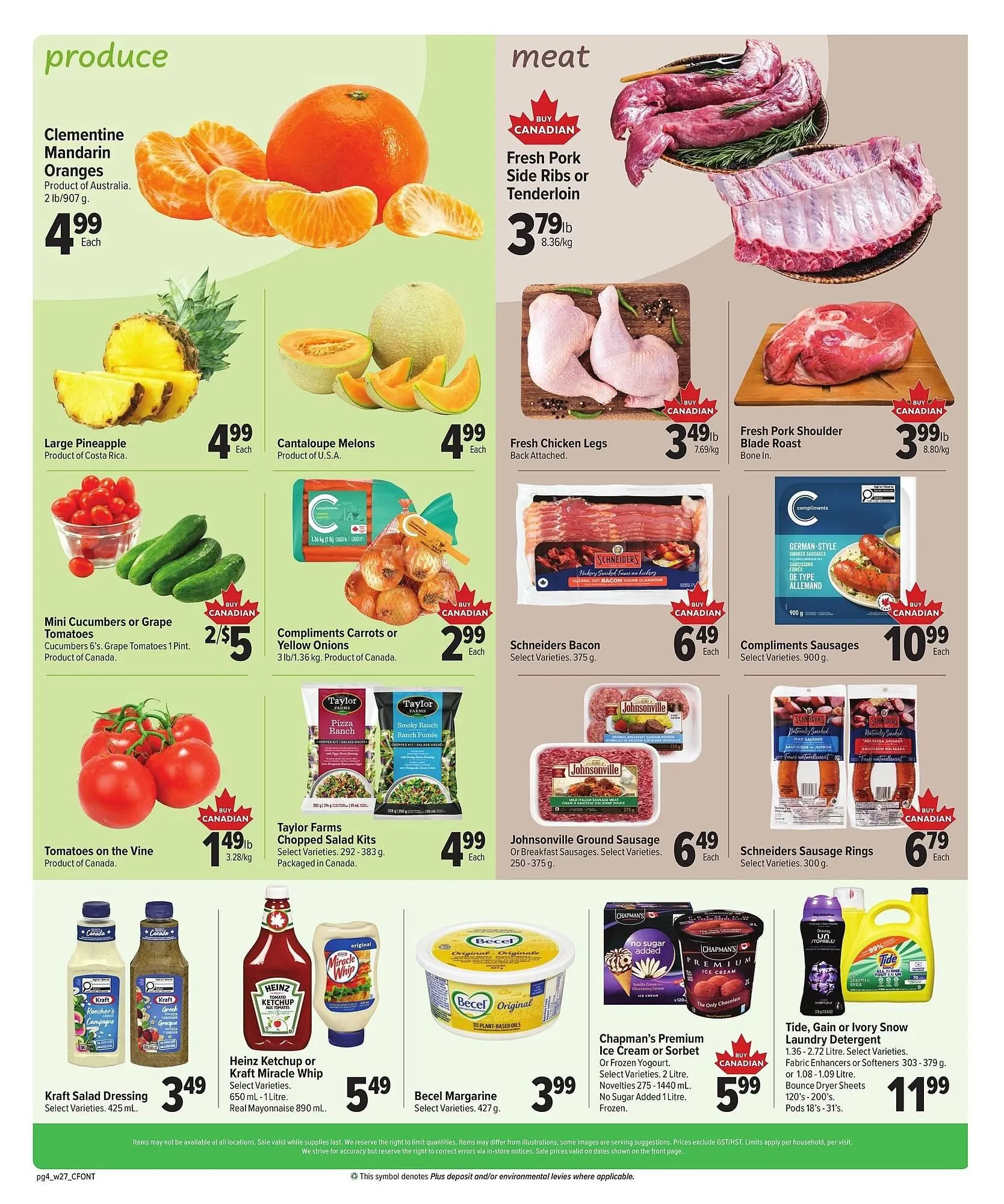 Clover Farm flyer from October 31 to November 20 2025 - flyer page 4