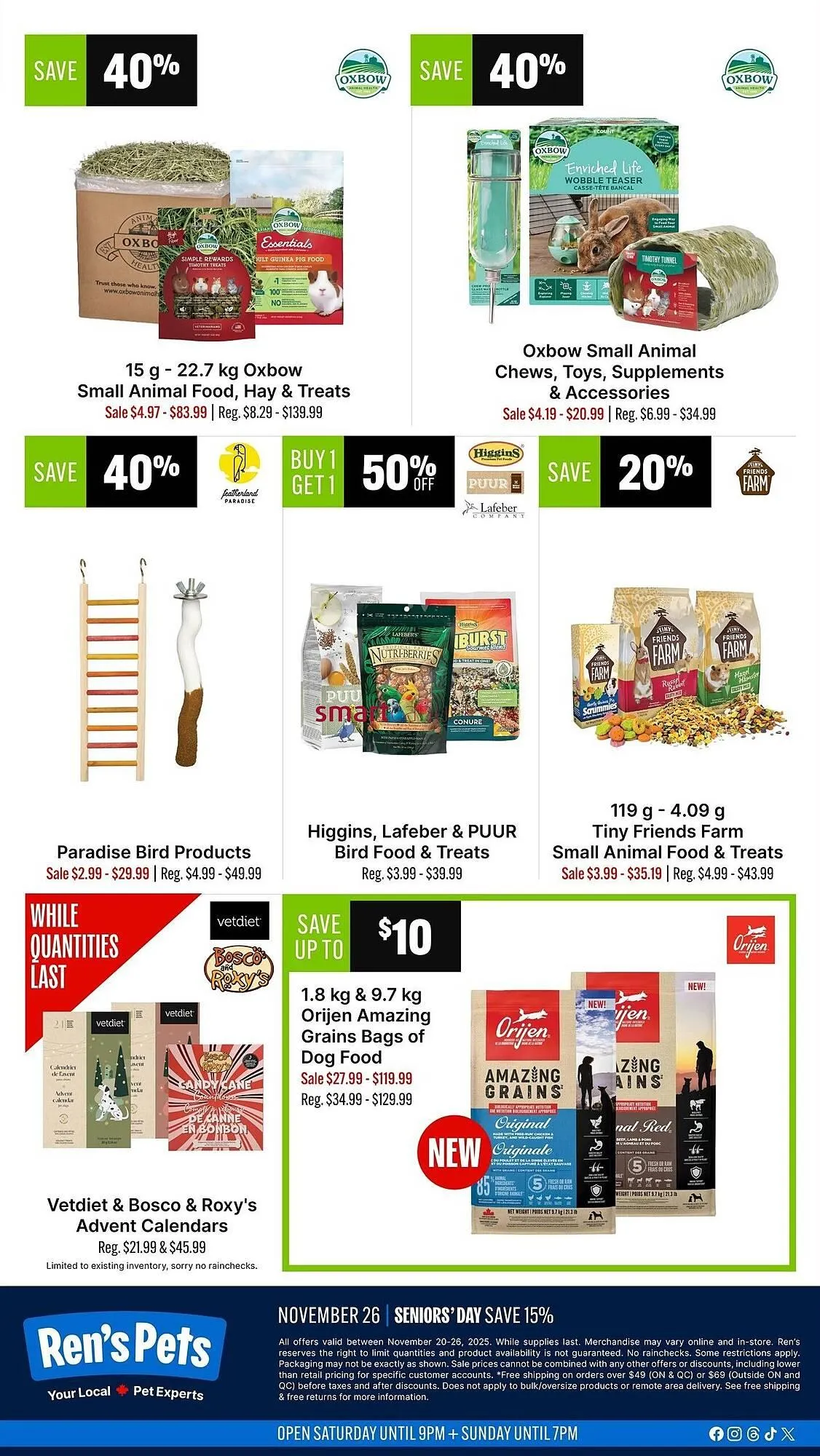 Ren’s Pets Depot flyer from November 20 to November 26 2025 - flyer page 5