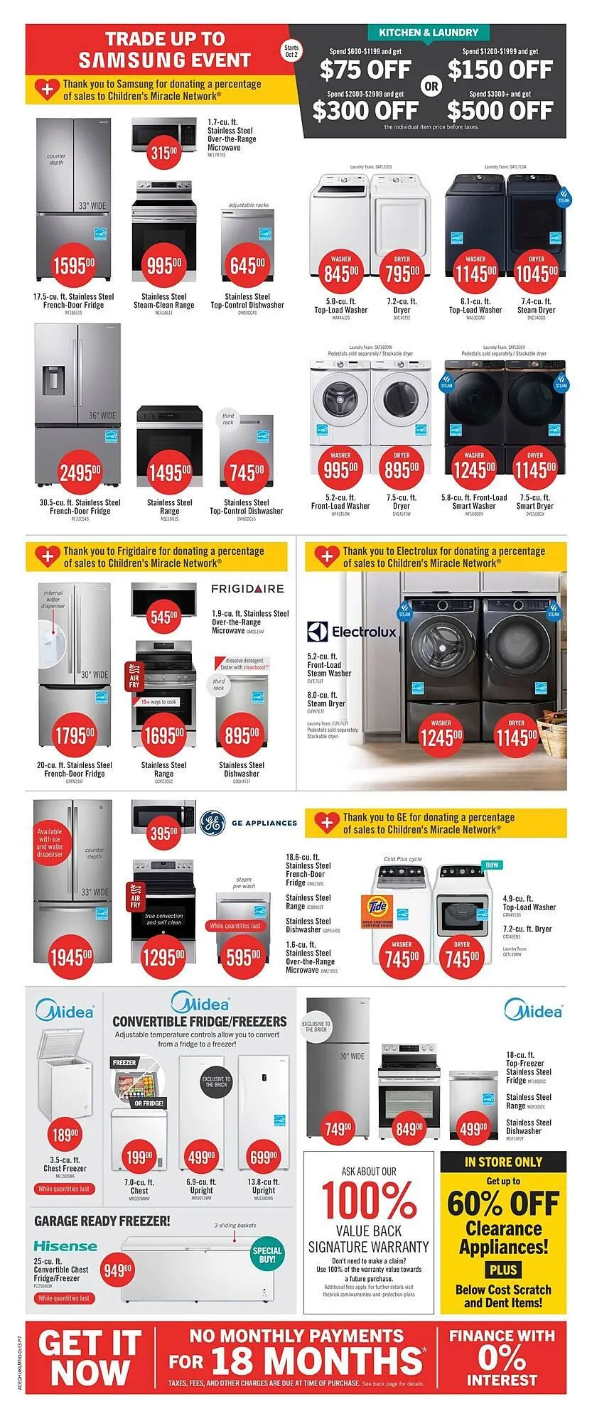 The Brick flyer from September 30 to October 9 2025 - flyer page 15