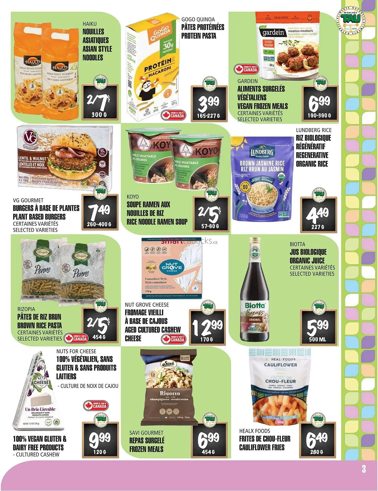 Marches Tau flyer from March 31 to April 13 2025 - flyer page 3