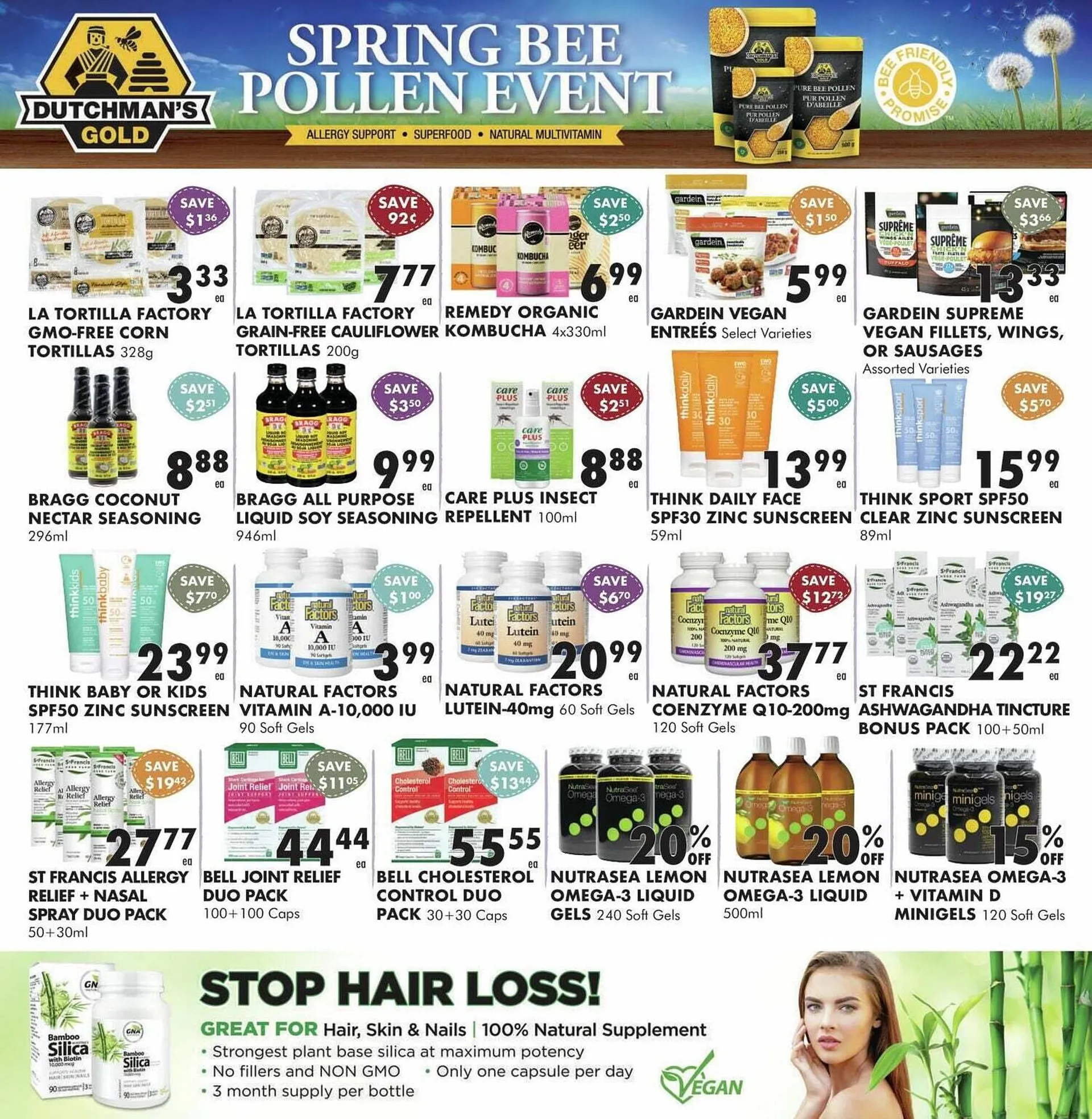 Ambrosia Natural Foods flyer from April 1 to May 1 2024 - flyer page 3