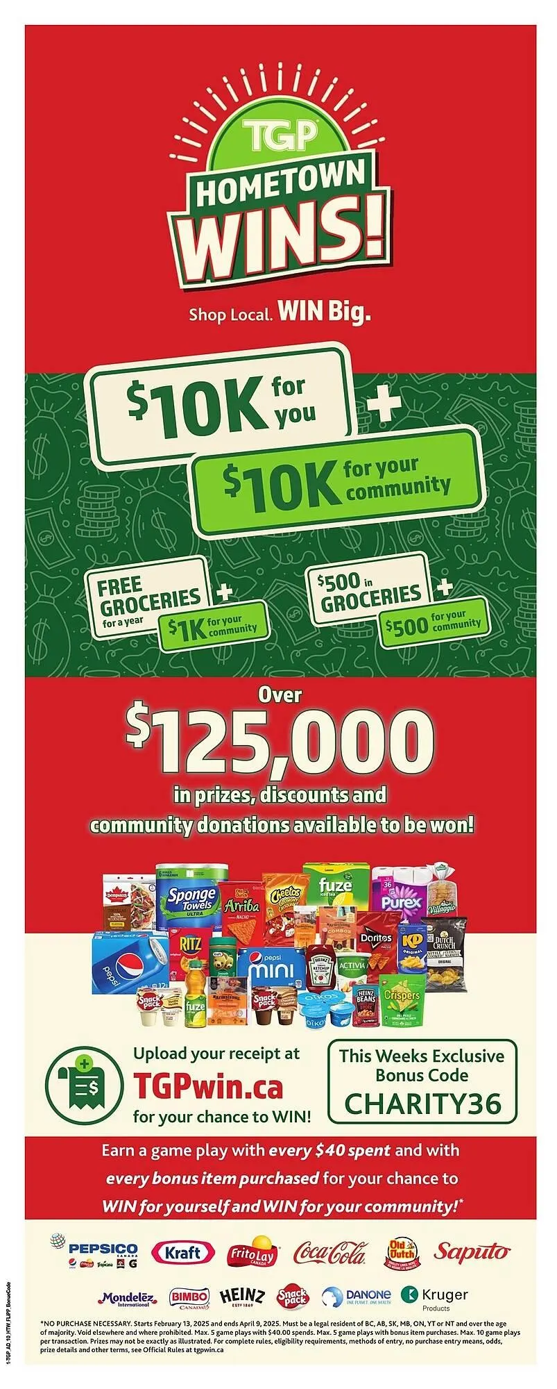 TGP The Grocery People flyer - 1