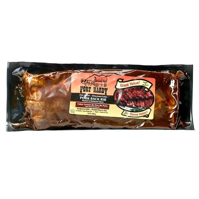 Fort Hardy - Fully Cooked Pork Back Rib
