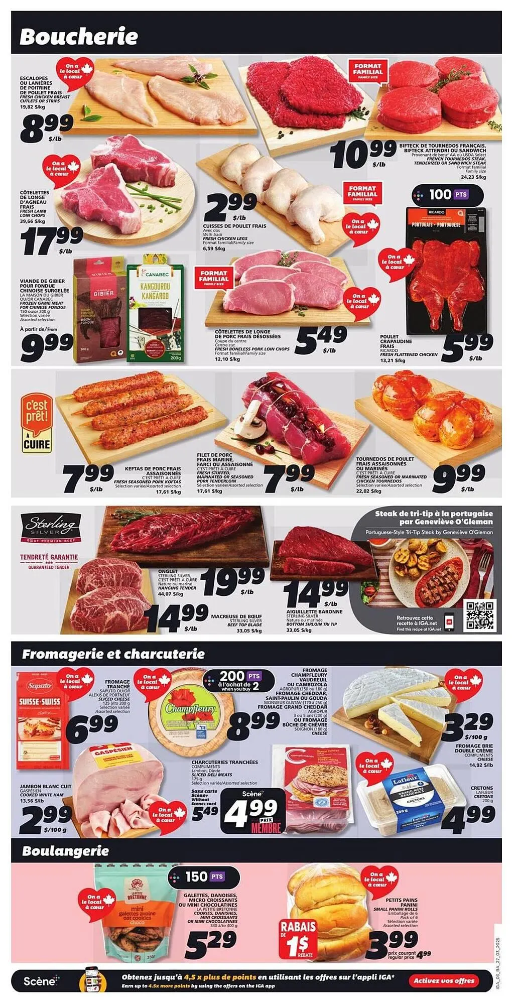 IGA flyer from March 27 to April 2 2025 - flyer page 5