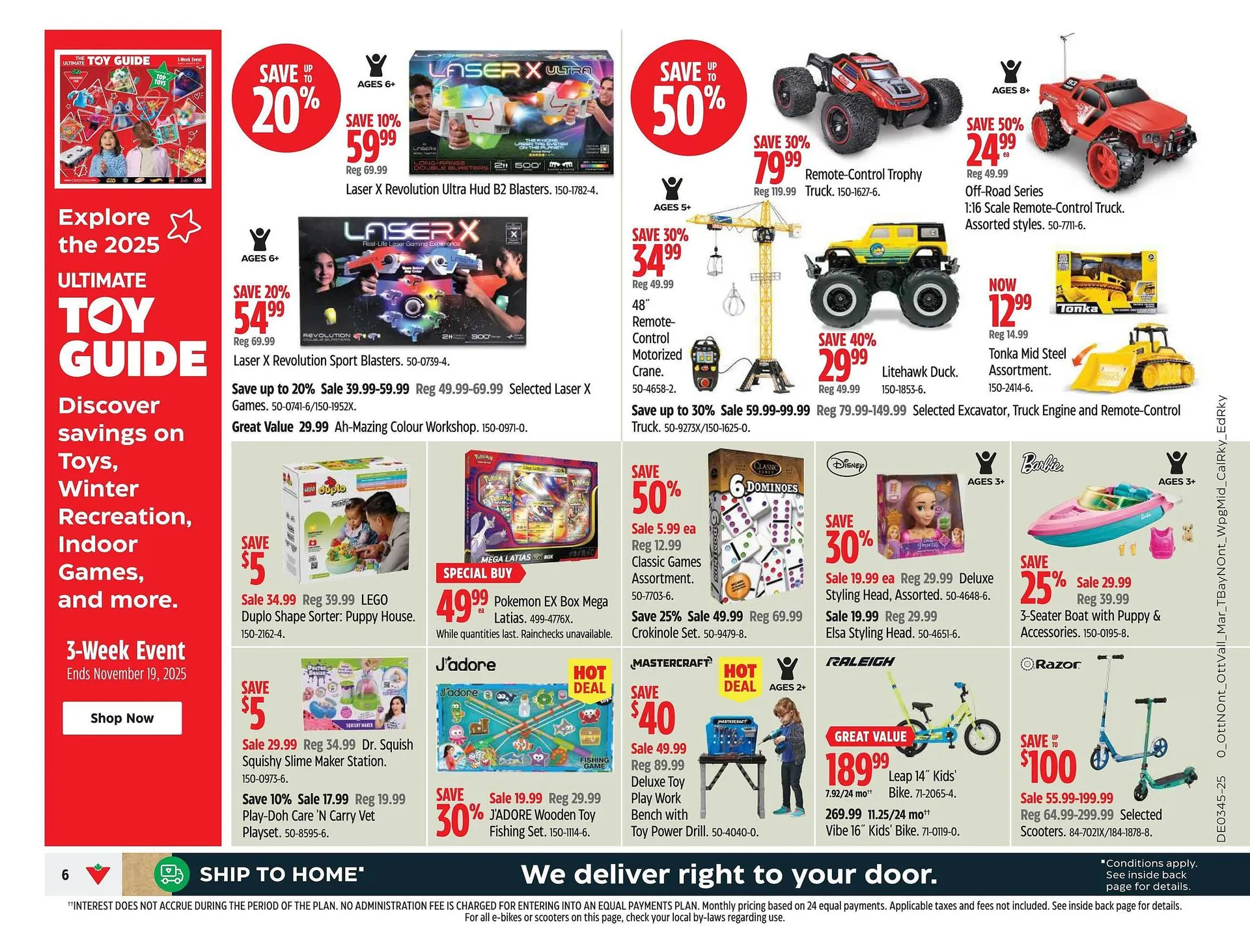 Canadian Tire flyer from October 30 to November 5 2025 - flyer page 8