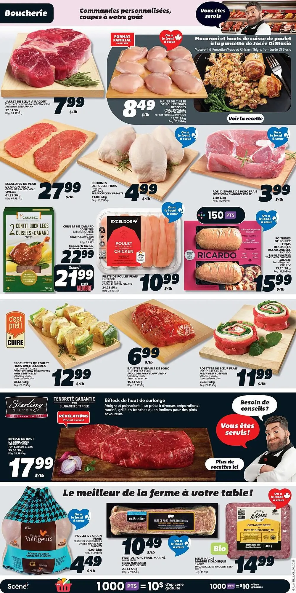 IGA flyer from January 8 to January 14 2026 - flyer page 4