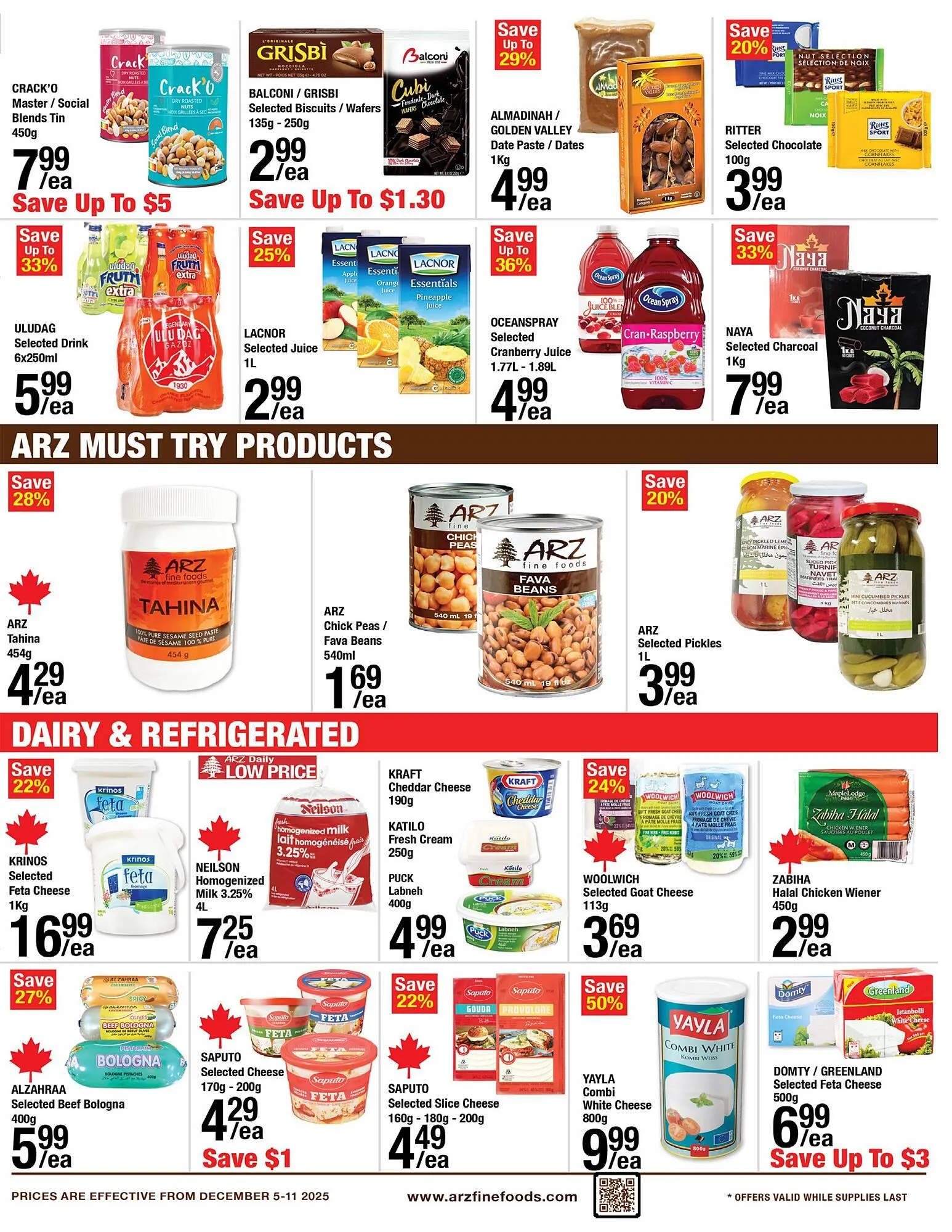 Arz Fine Foods flyer from December 5 to December 11 2025 - flyer page 5