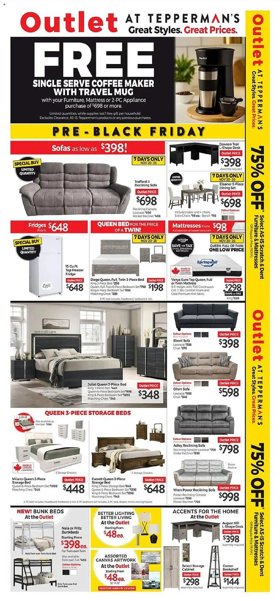 Tepperman's flyer from November 20 to November 27 2025 - flyer page 1