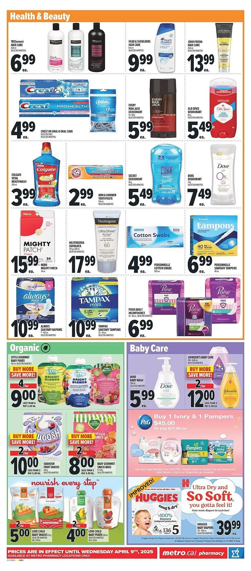 Metro flyer from April 3 to April 10 2025 - flyer page 16