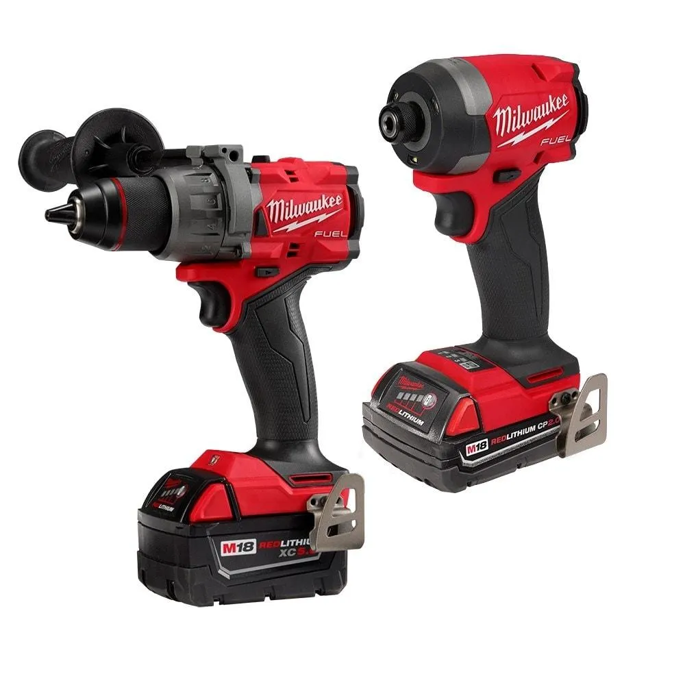 M18 FUEL 18V Li-Ion Brushless Cordless Next Generation Hammer Drill Impact Driver Combo Kit (2-Tool)