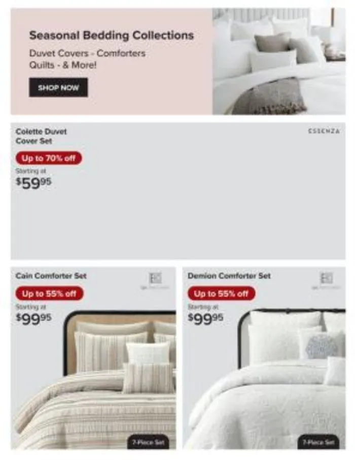 Linen Chest Flyer I Shop our Warehouse Sale from September 19 to October 3 2024 - flyer page 28