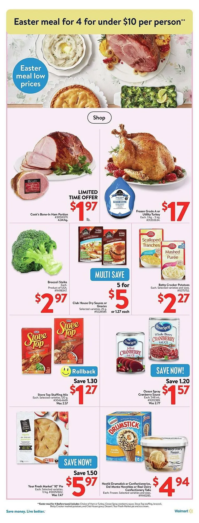 Walmart flyer from April 17 to April 23 2025 - flyer page 7